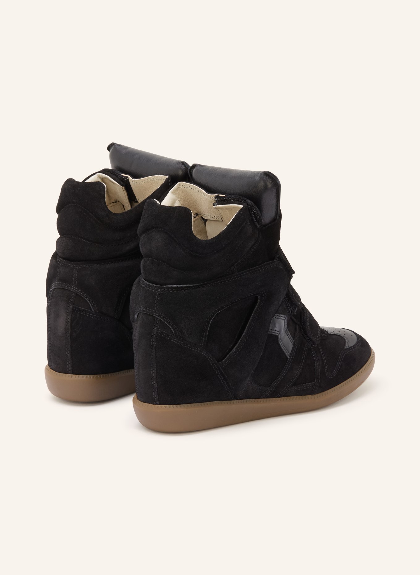 ISABEL MARANT High-top sneakers BEKETT: BLACK