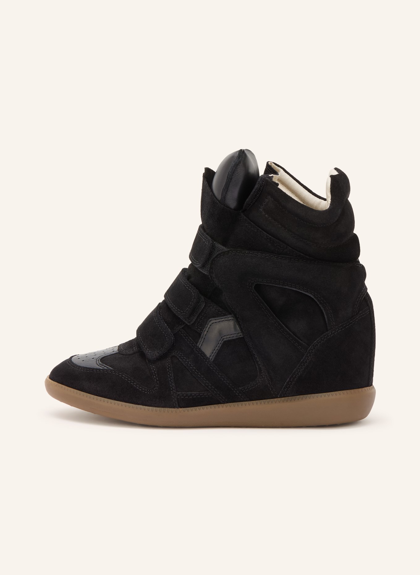 ISABEL MARANT High-top sneakers BEKETT: BLACK