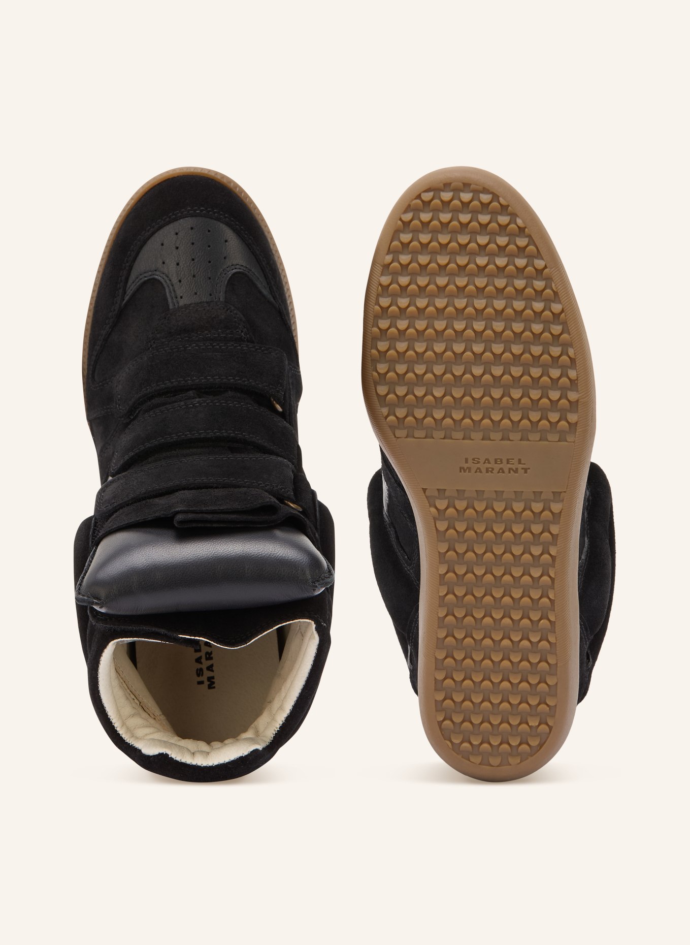 ISABEL MARANT High-top sneakers BEKETT: BLACK