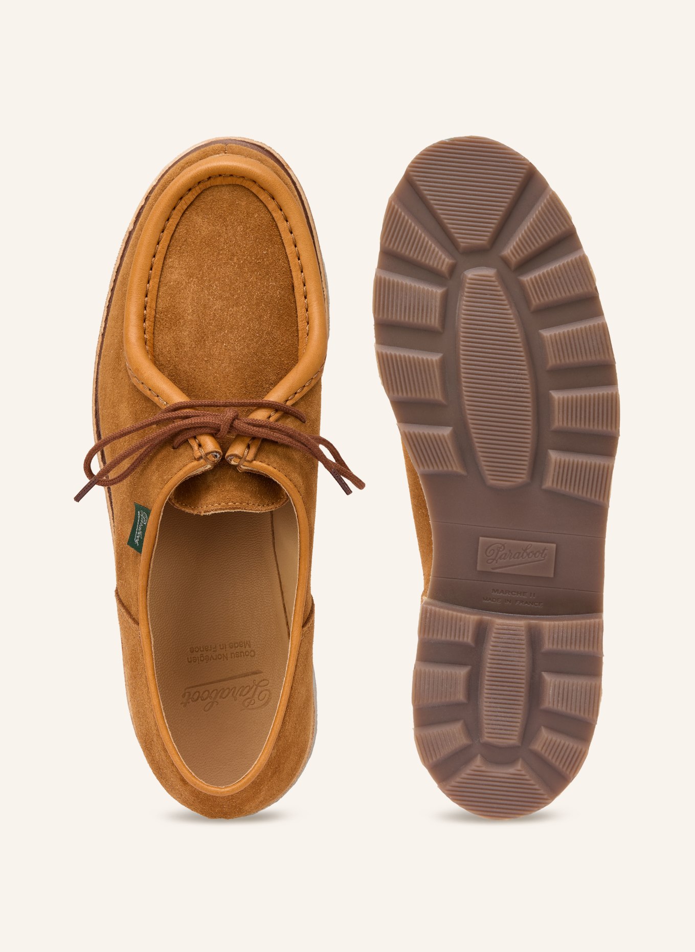 Paraboot Schnürer MICHAEL: COGNAC