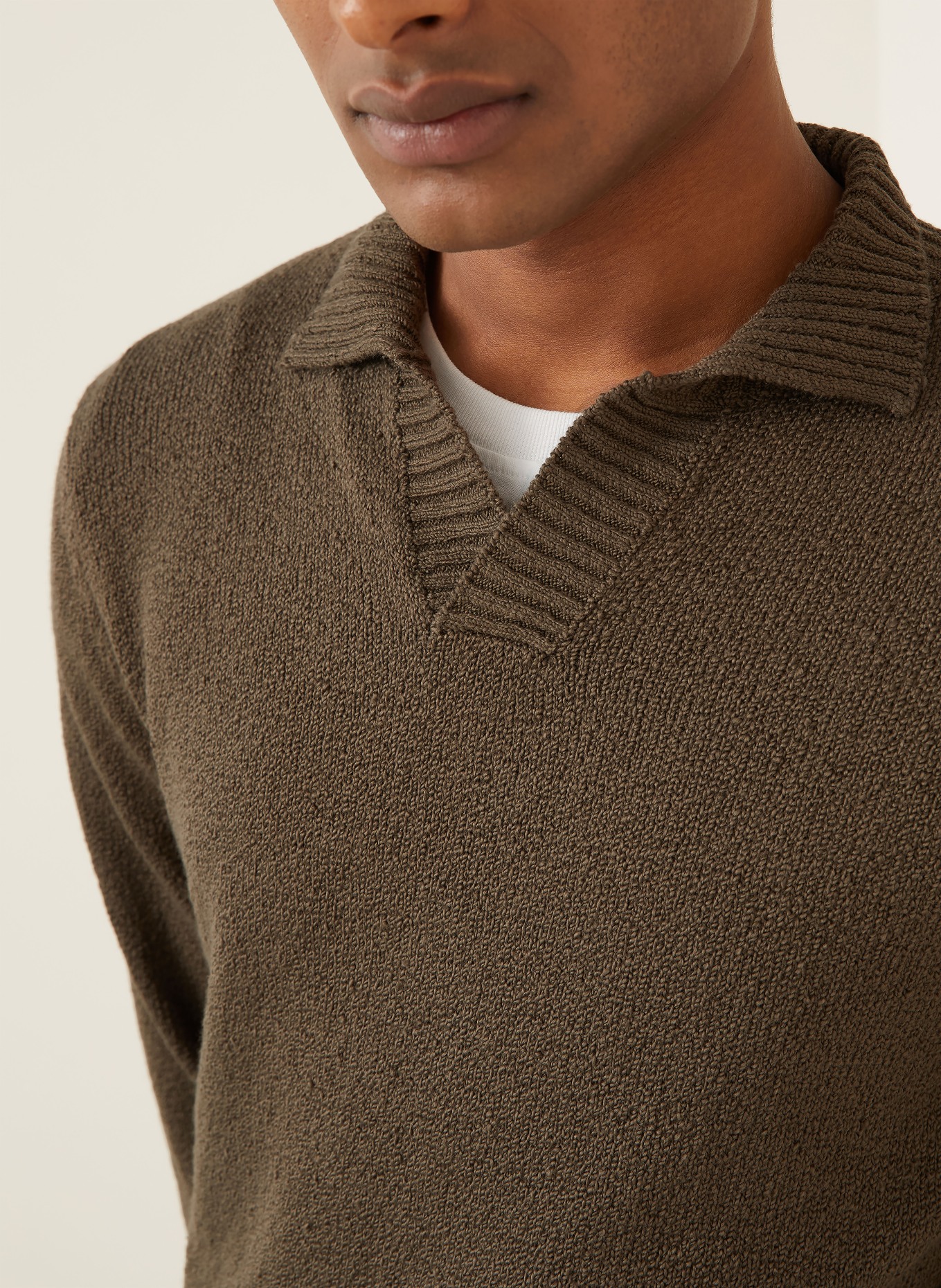 FIORONI Sweater: DARK BROWN