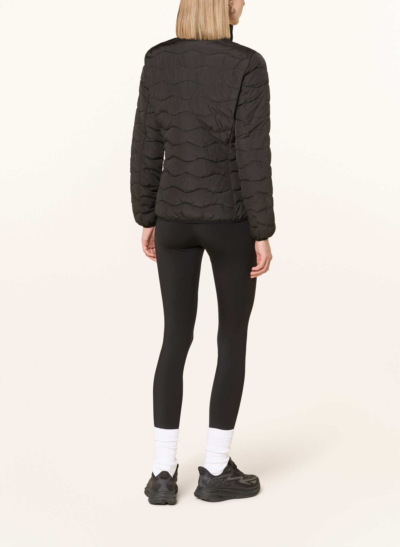 EA7 EMPORIO ARMANI Steppjacke TRAIN CORE: SCHWARZ