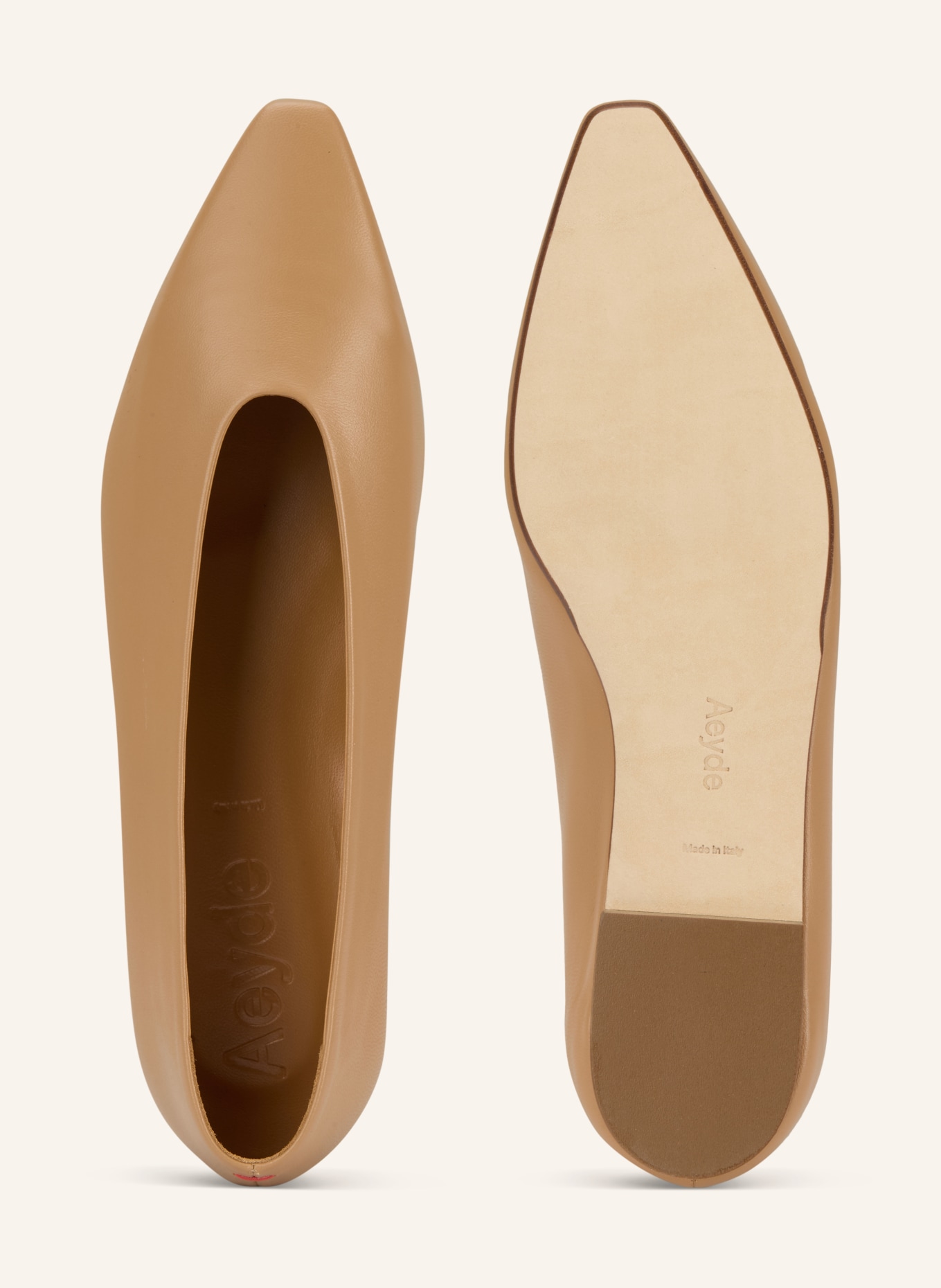 Aeyde Ballerinas BETTY: BRAUN