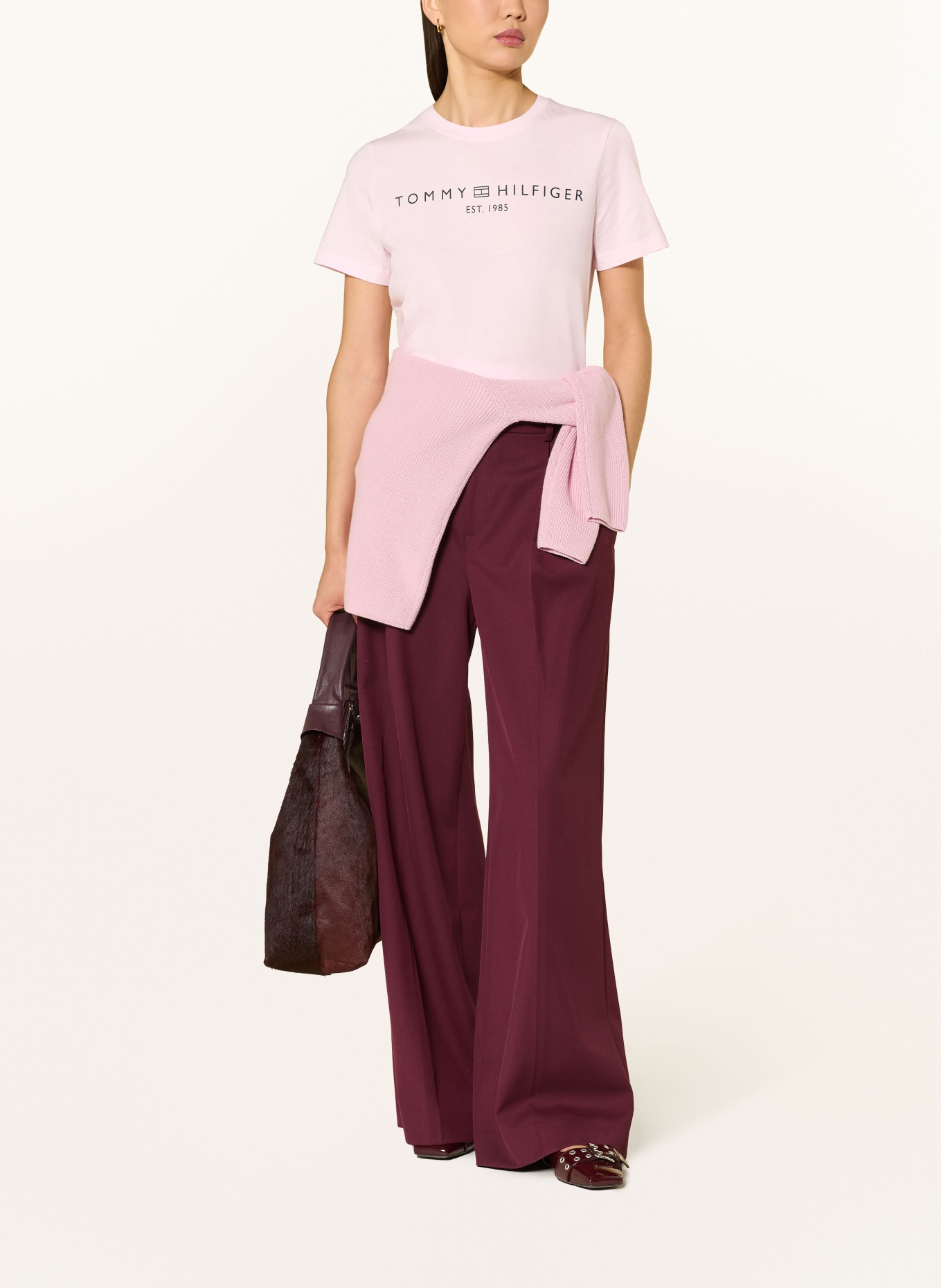 TOMMY HILFIGER T-Shirt: HELLROSA