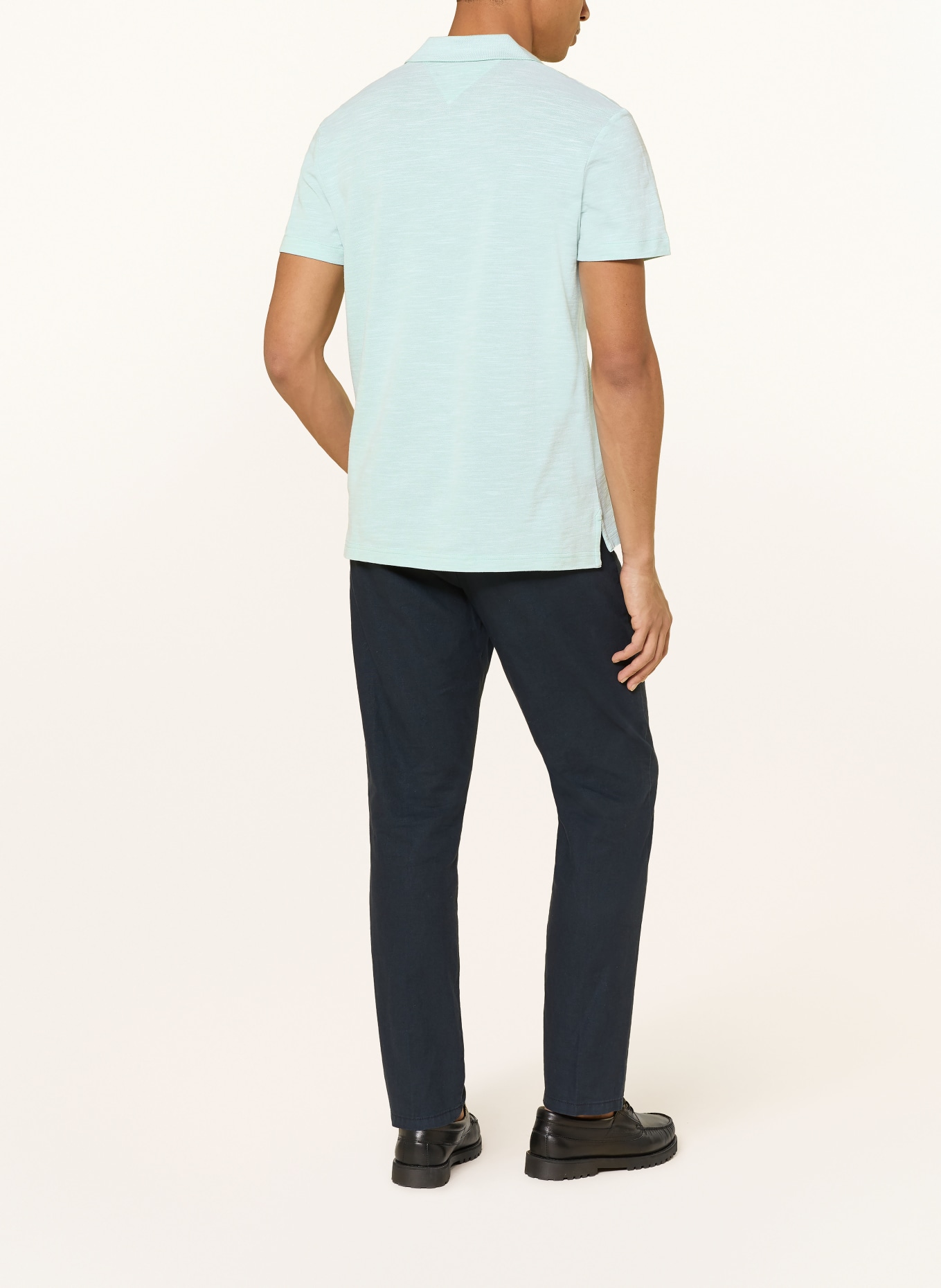 TOMMY HILFIGER Piqué-Poloshirt: MINT