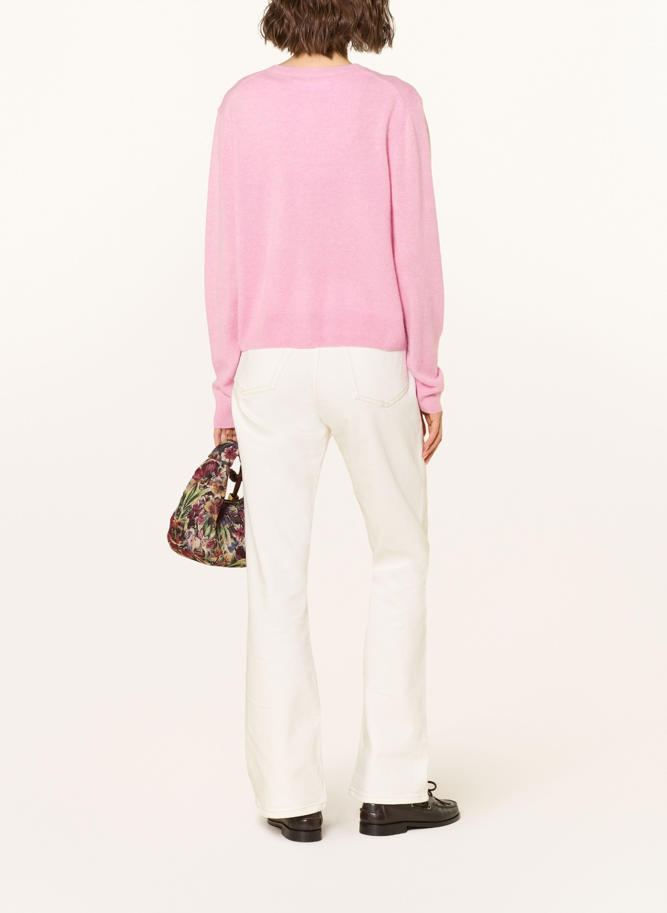 SAMSØE SAMSØE Strickjacke SABOSTON aus Cashmere: ROSA