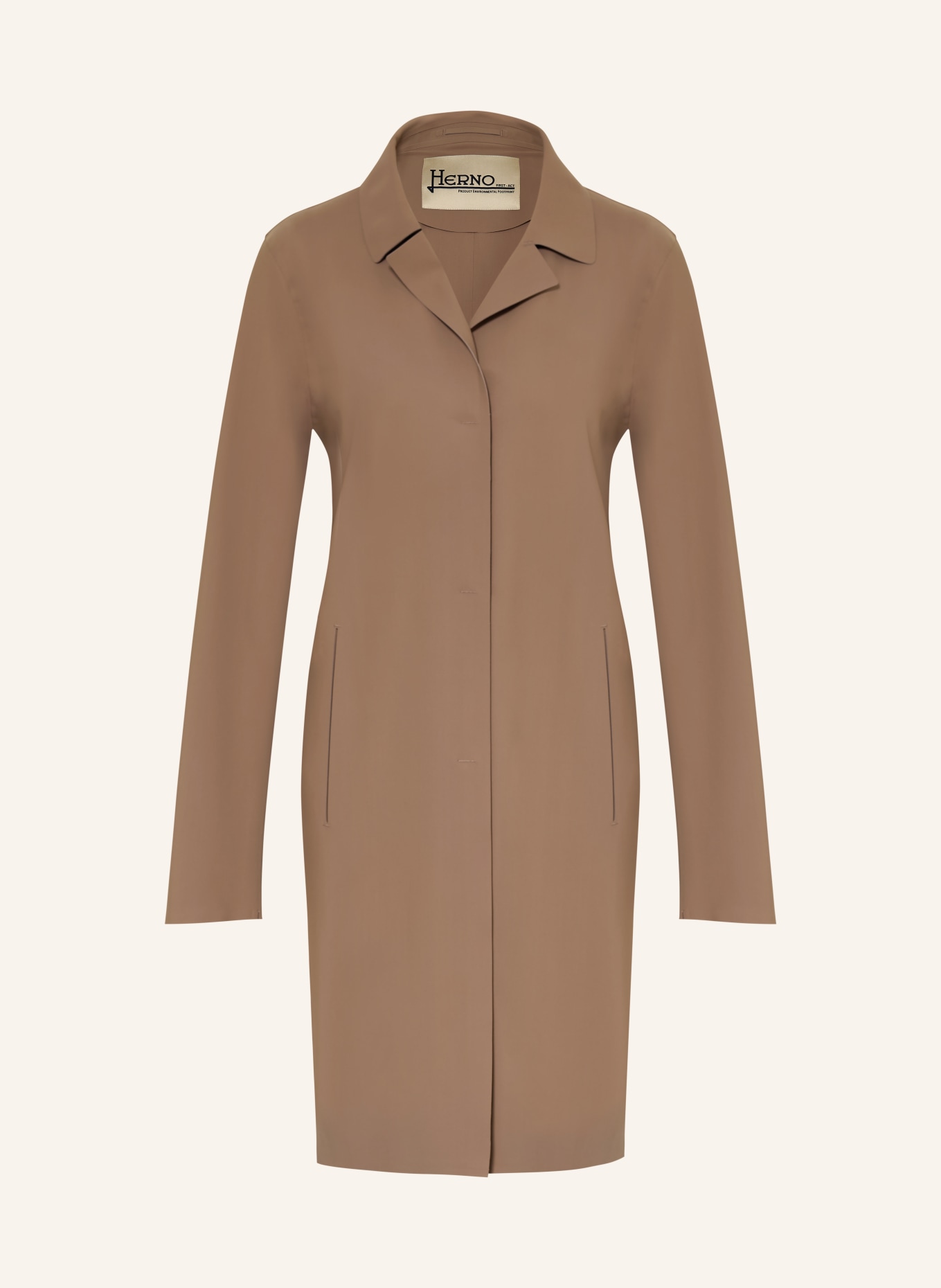 HERNO Mantel: CAMEL
