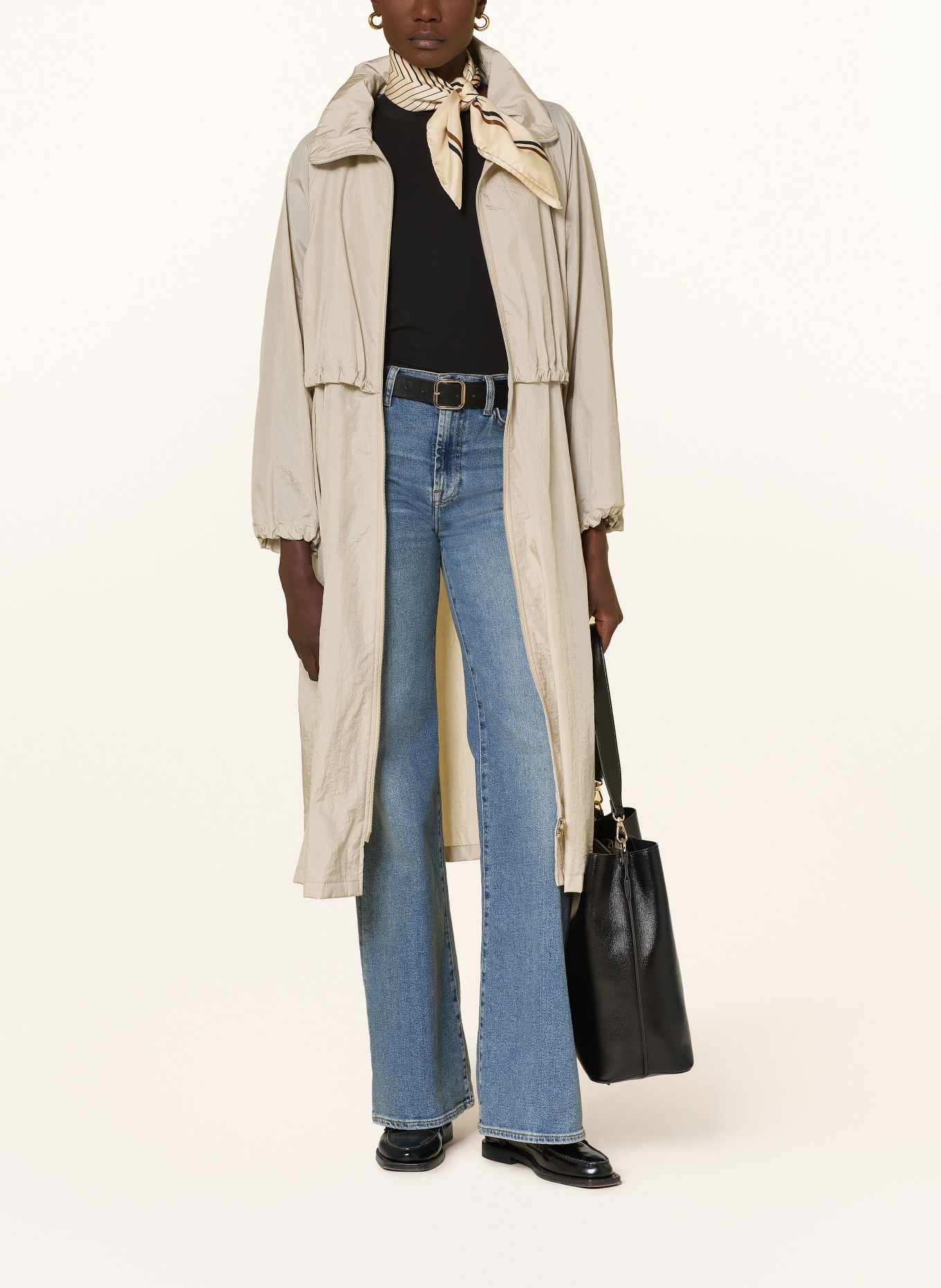 HERNO raincoat: LIGHT BROWN