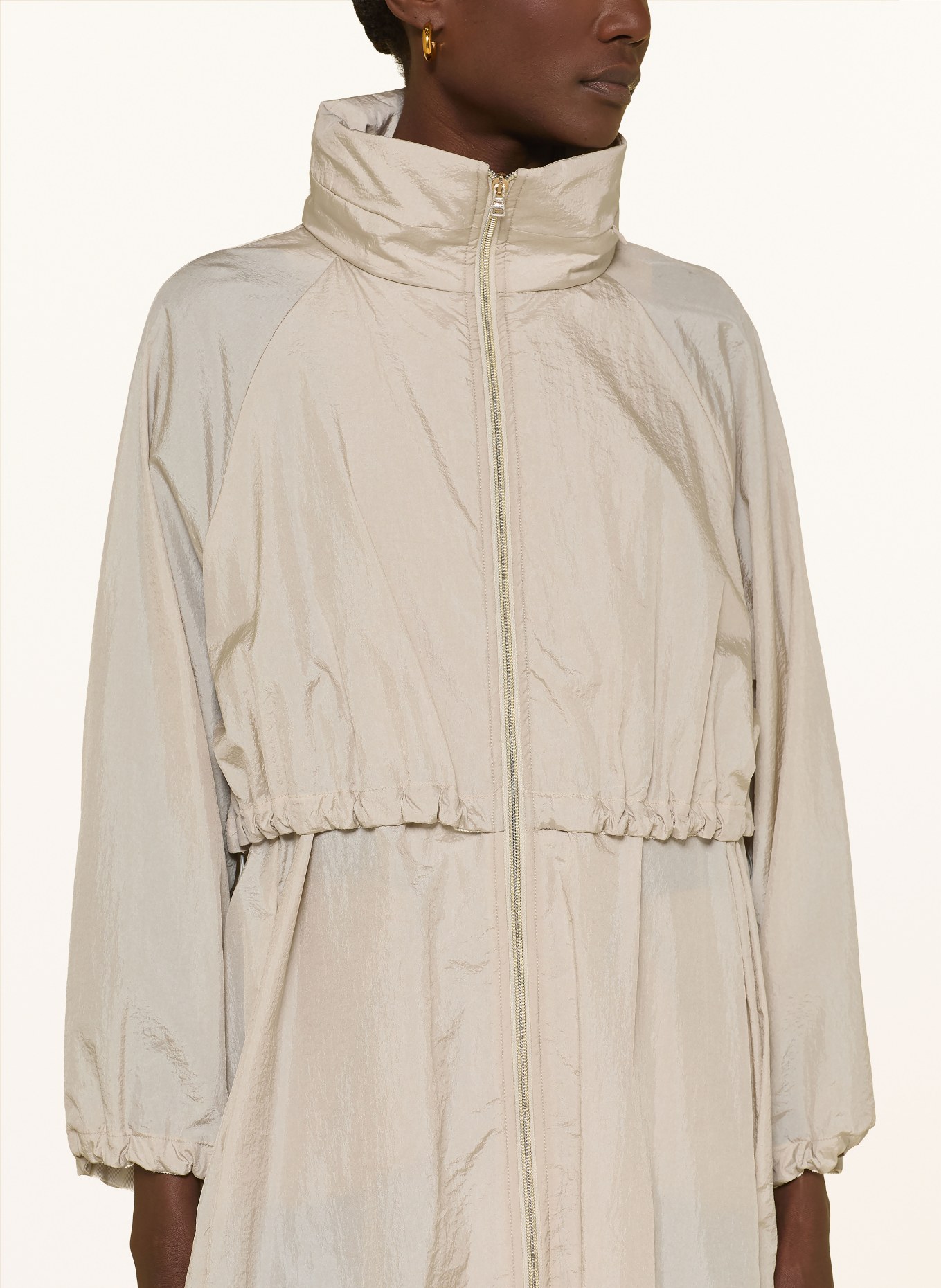 HERNO raincoat: LIGHT BROWN