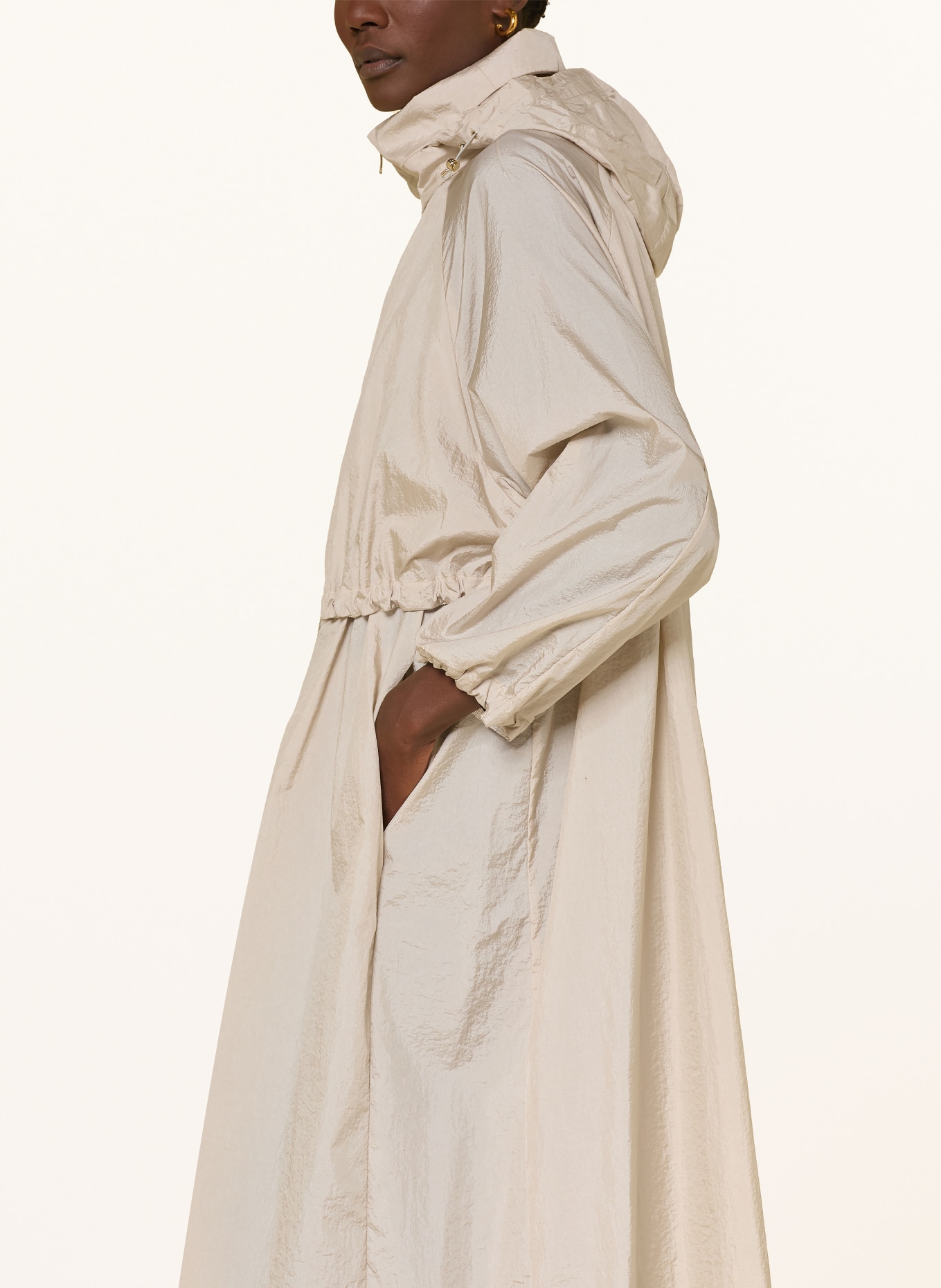 HERNO raincoat: LIGHT BROWN