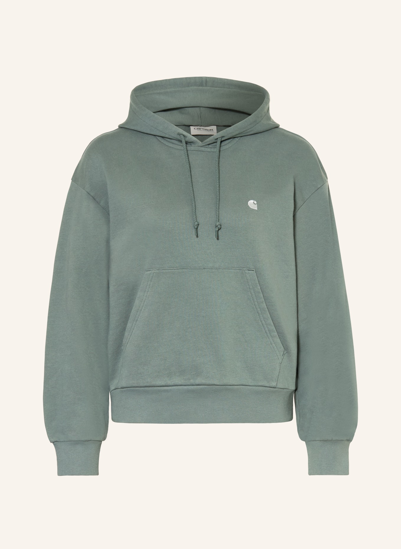 carhartt WIP Bluza z kapturem CASEY: PETROL