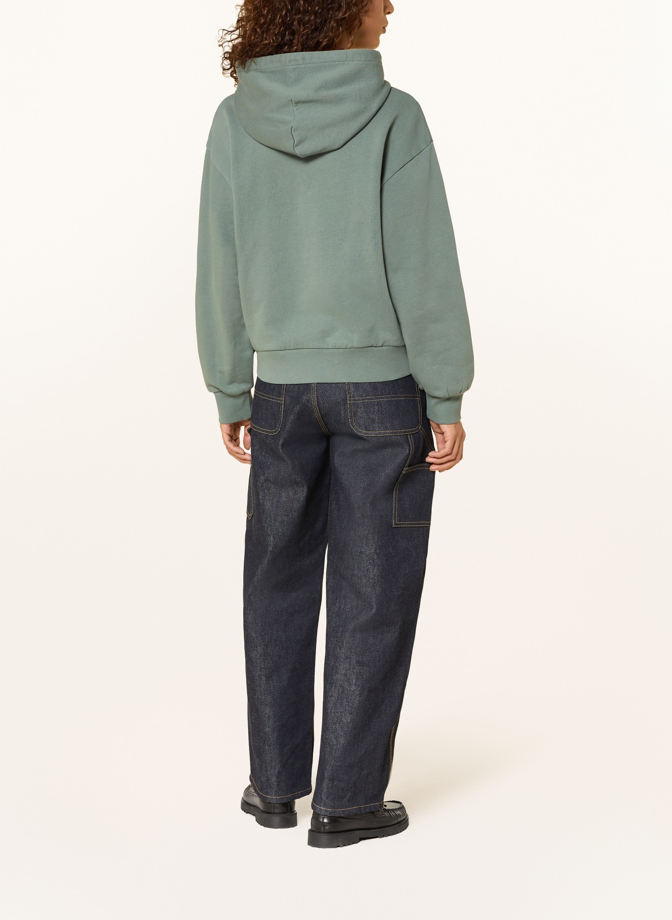 carhartt WIP Bluza z kapturem CASEY: PETROL