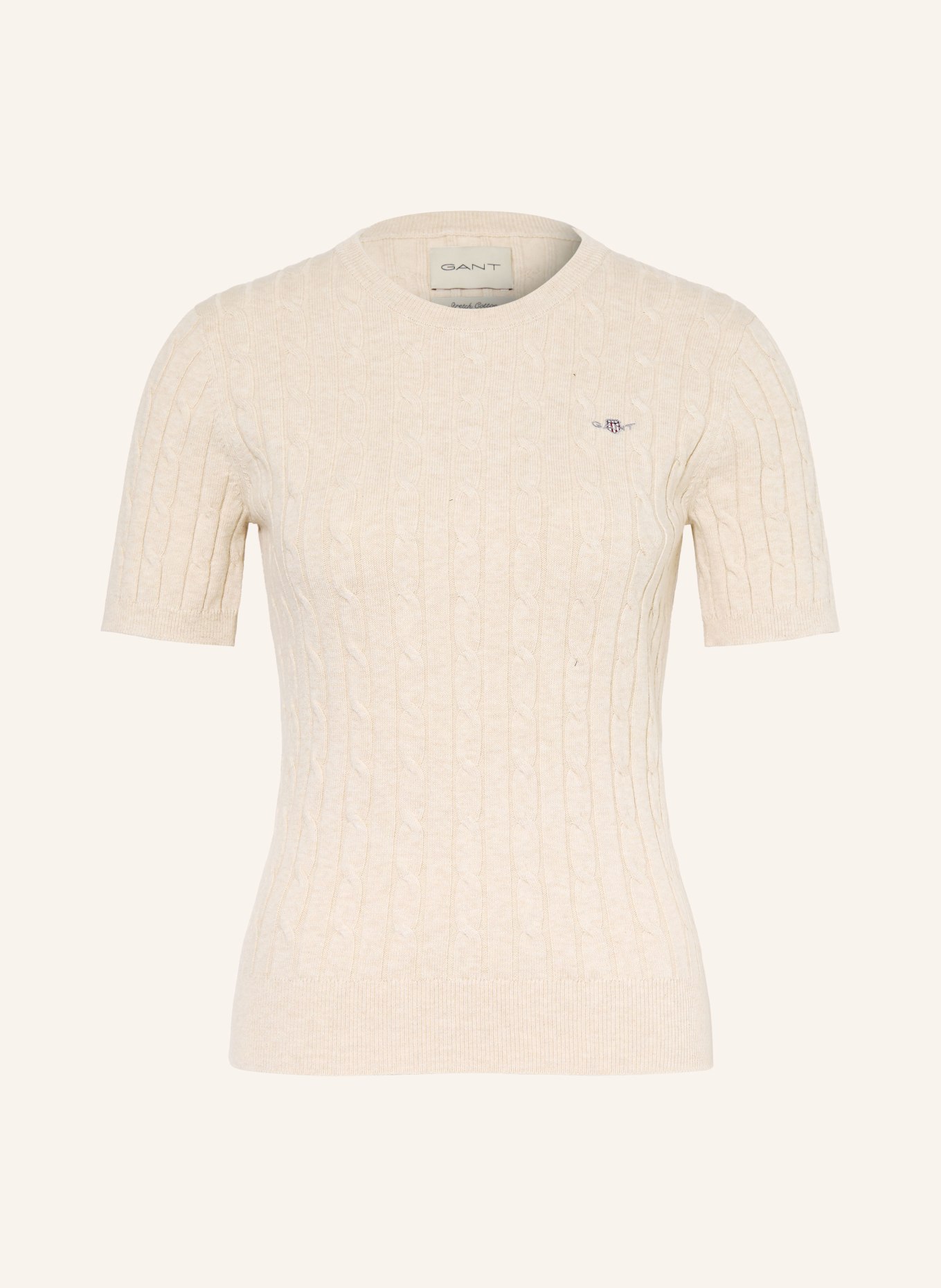 GANT Knit shirt: BEIGE