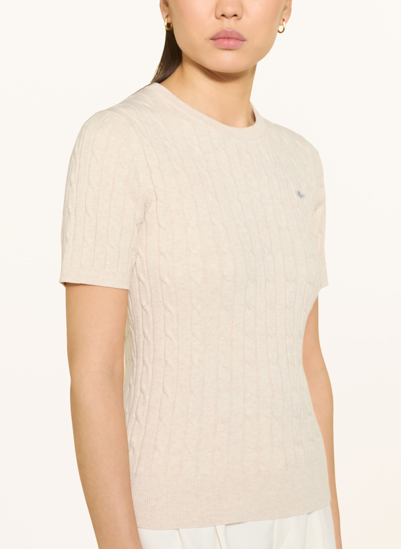 GANT Knit shirt: BEIGE