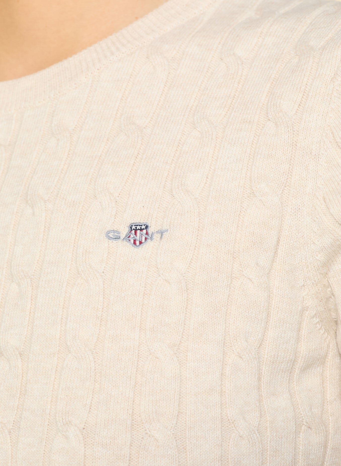 GANT Knit shirt: BEIGE