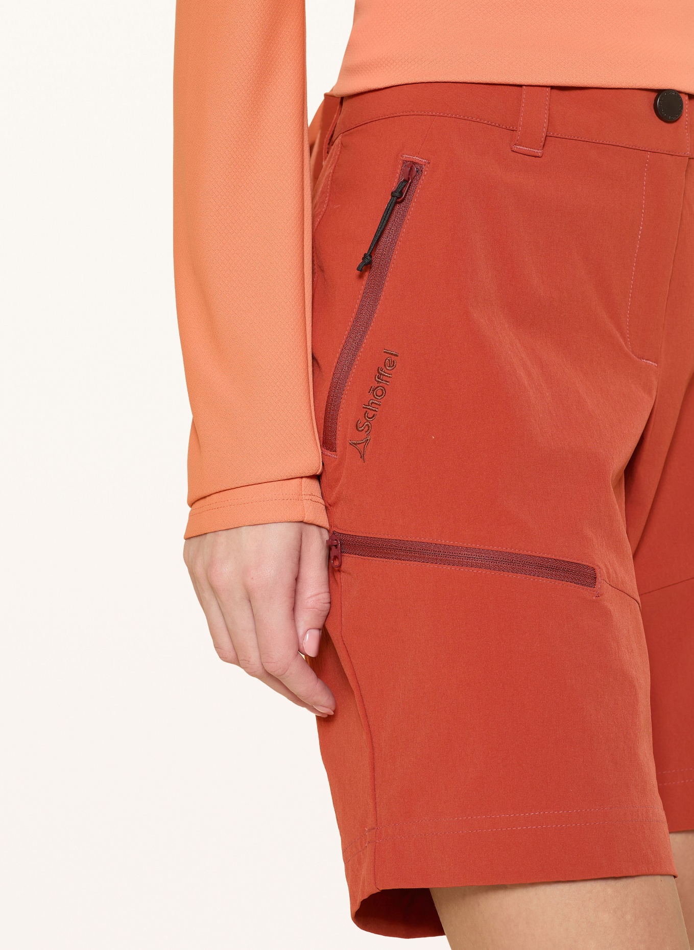 Schöffel TOBLACH trekking shorts: DARK ORANGE