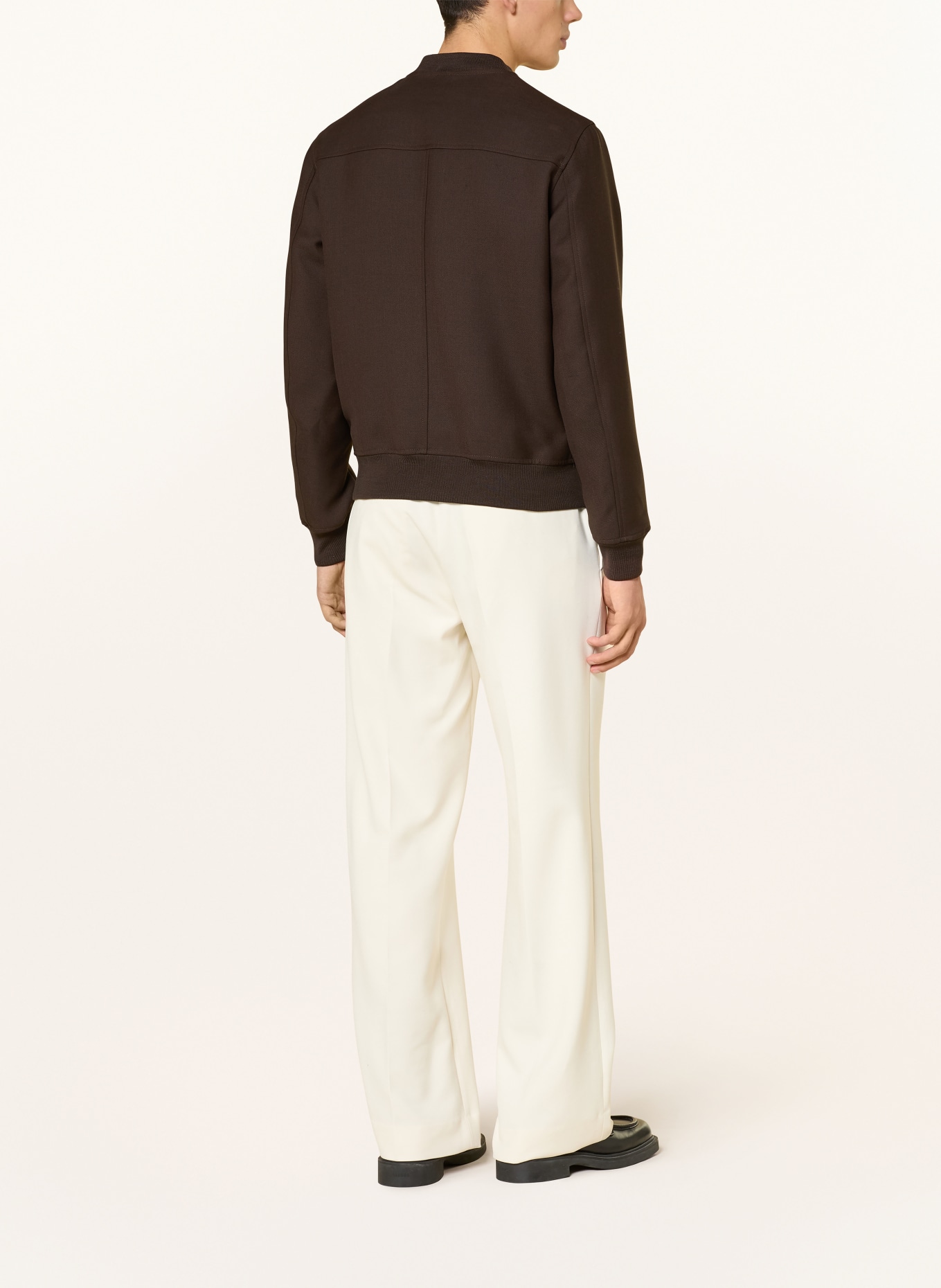 SANDRO Blouson: DUNKELBRAUN