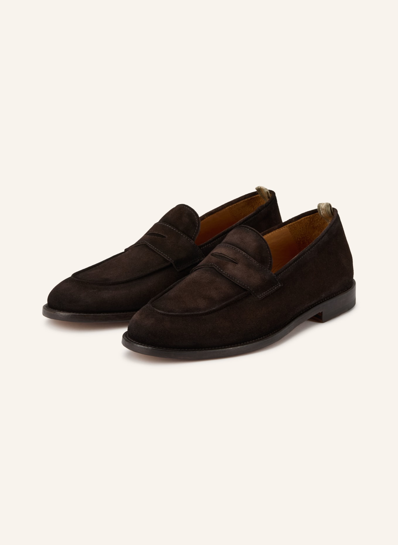 OFFICINE CREATIVE Penny-Loafer OPERA 001: DUNKELBRAUN