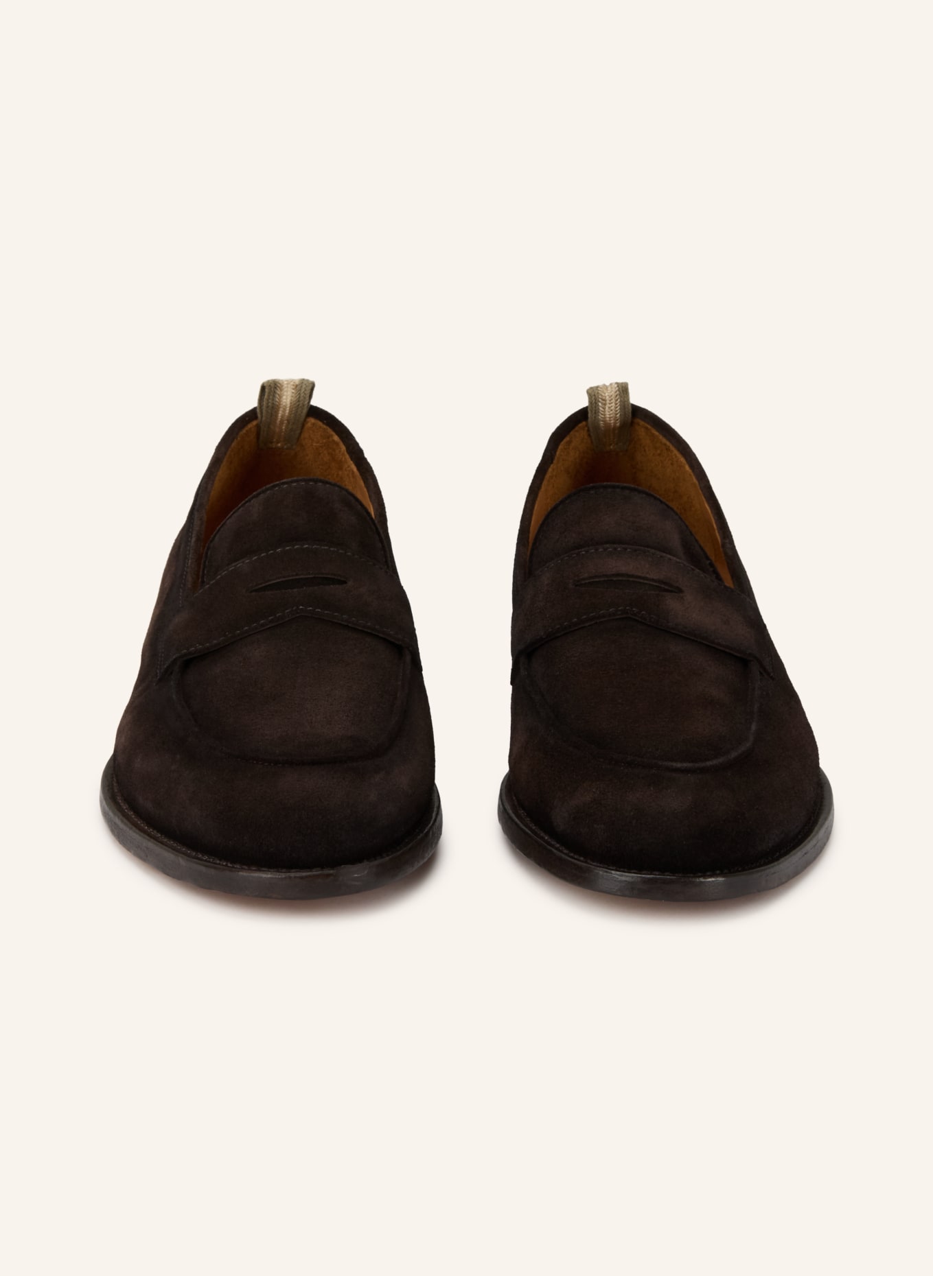 OFFICINE CREATIVE Penny-Loafer OPERA 001: DUNKELBRAUN