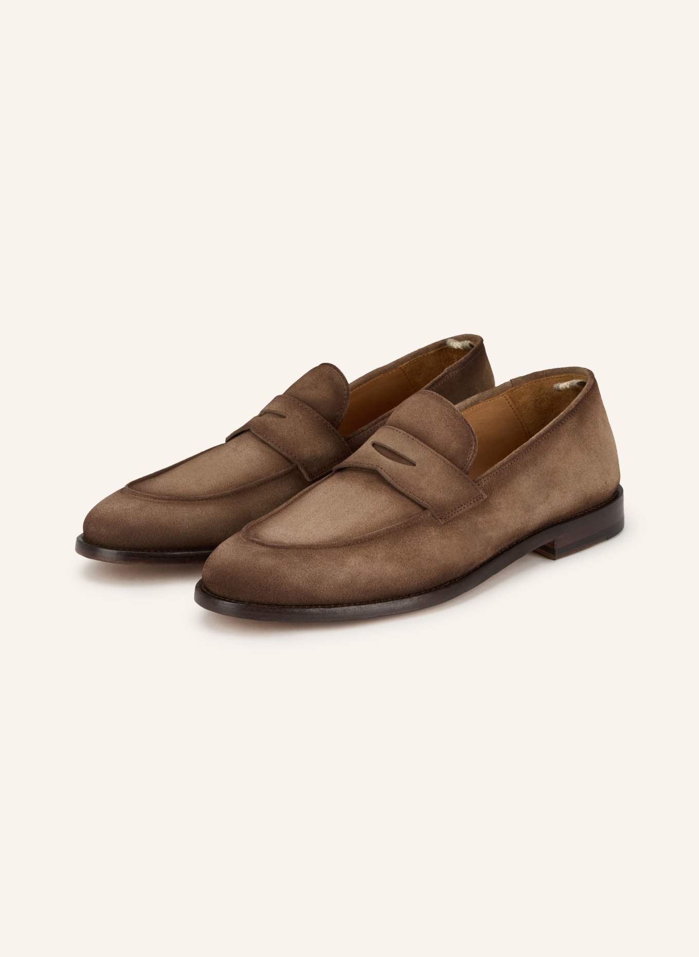 OFFICINE CREATIVE Penny loafer OPERA 001: TAUPE