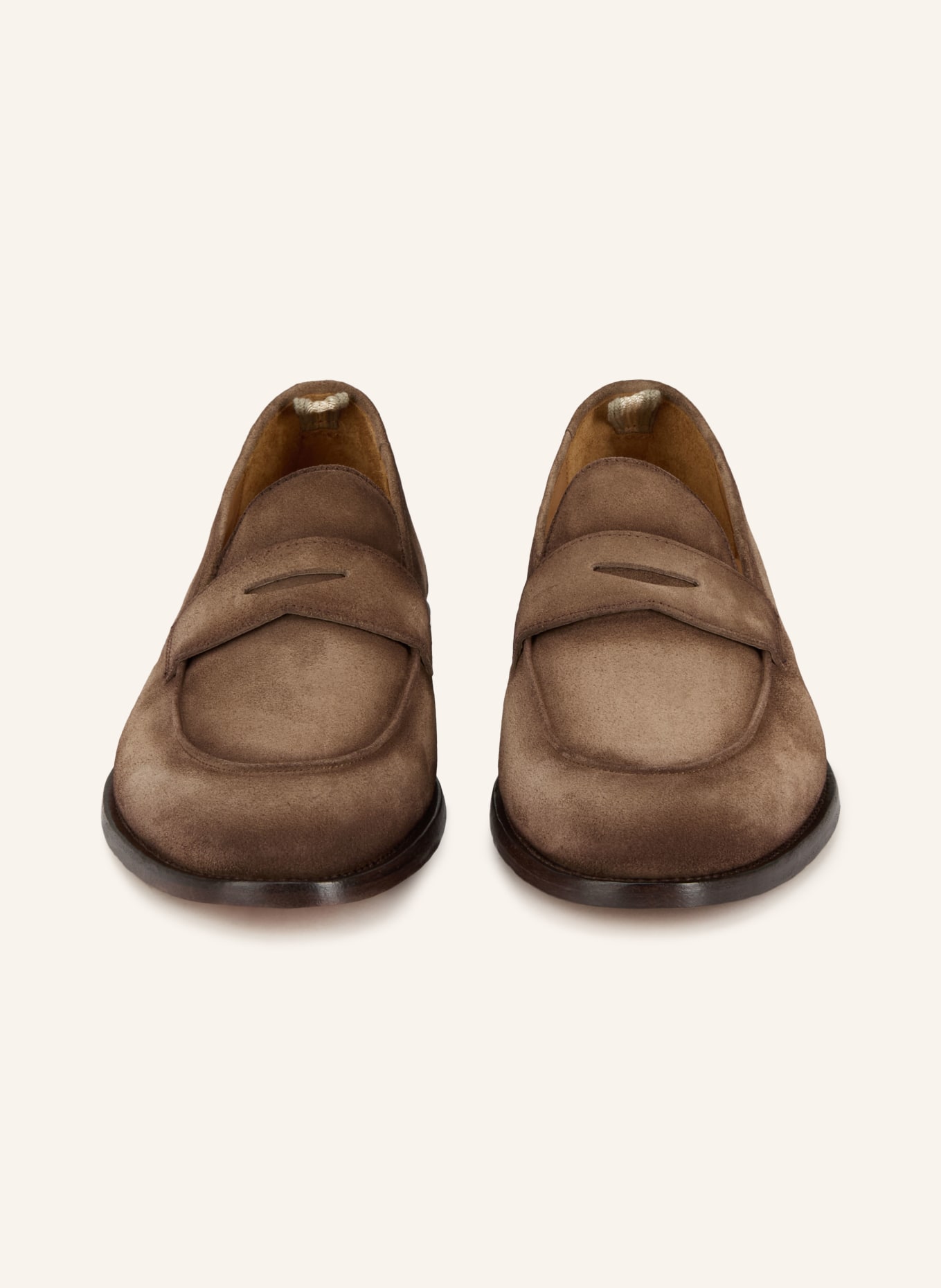 OFFICINE CREATIVE Penny loafer OPERA 001: TAUPE