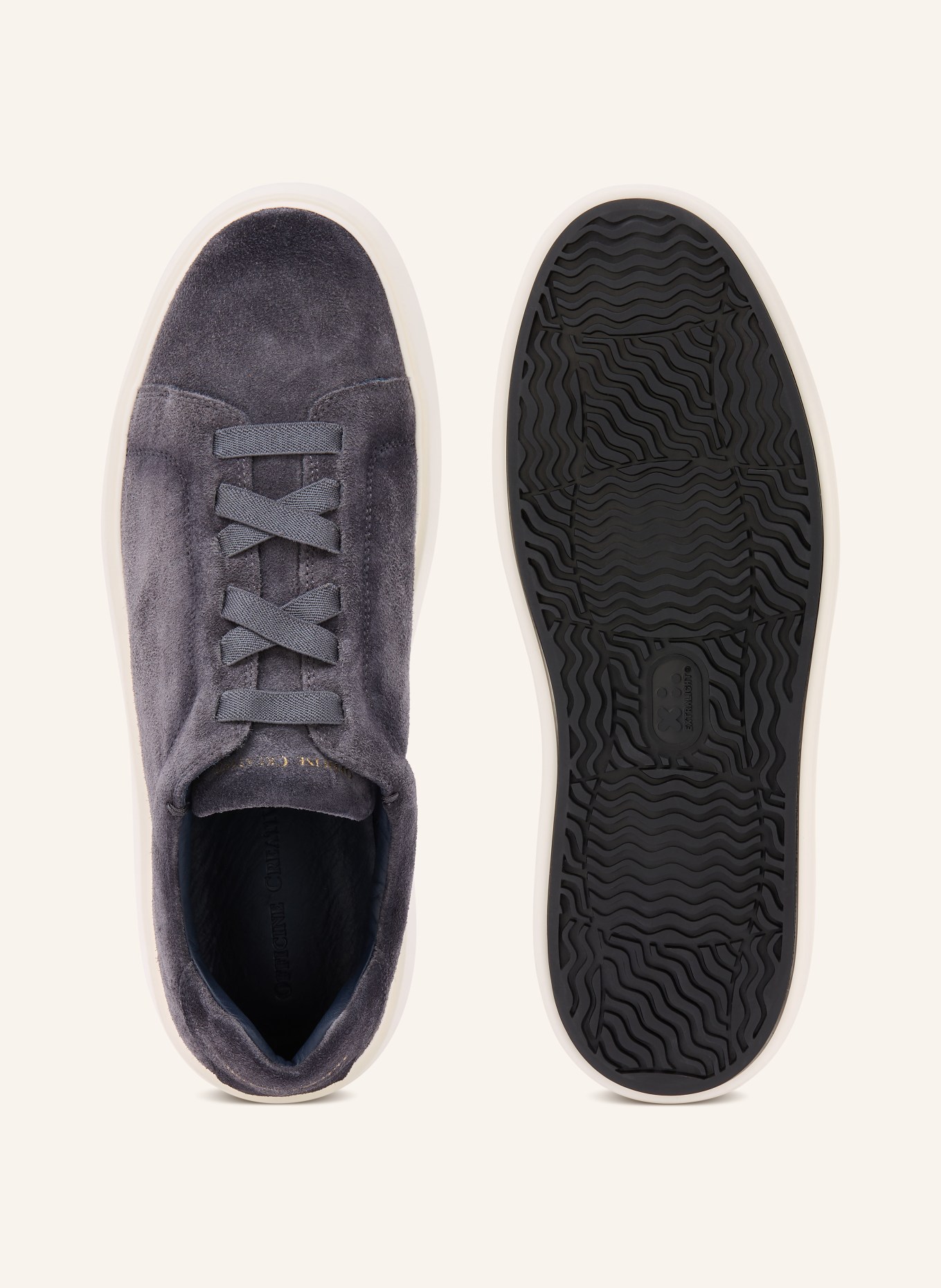 OFFICINE CREATIVE Sneaker SLOUCH 001: DUNKELBLAU
