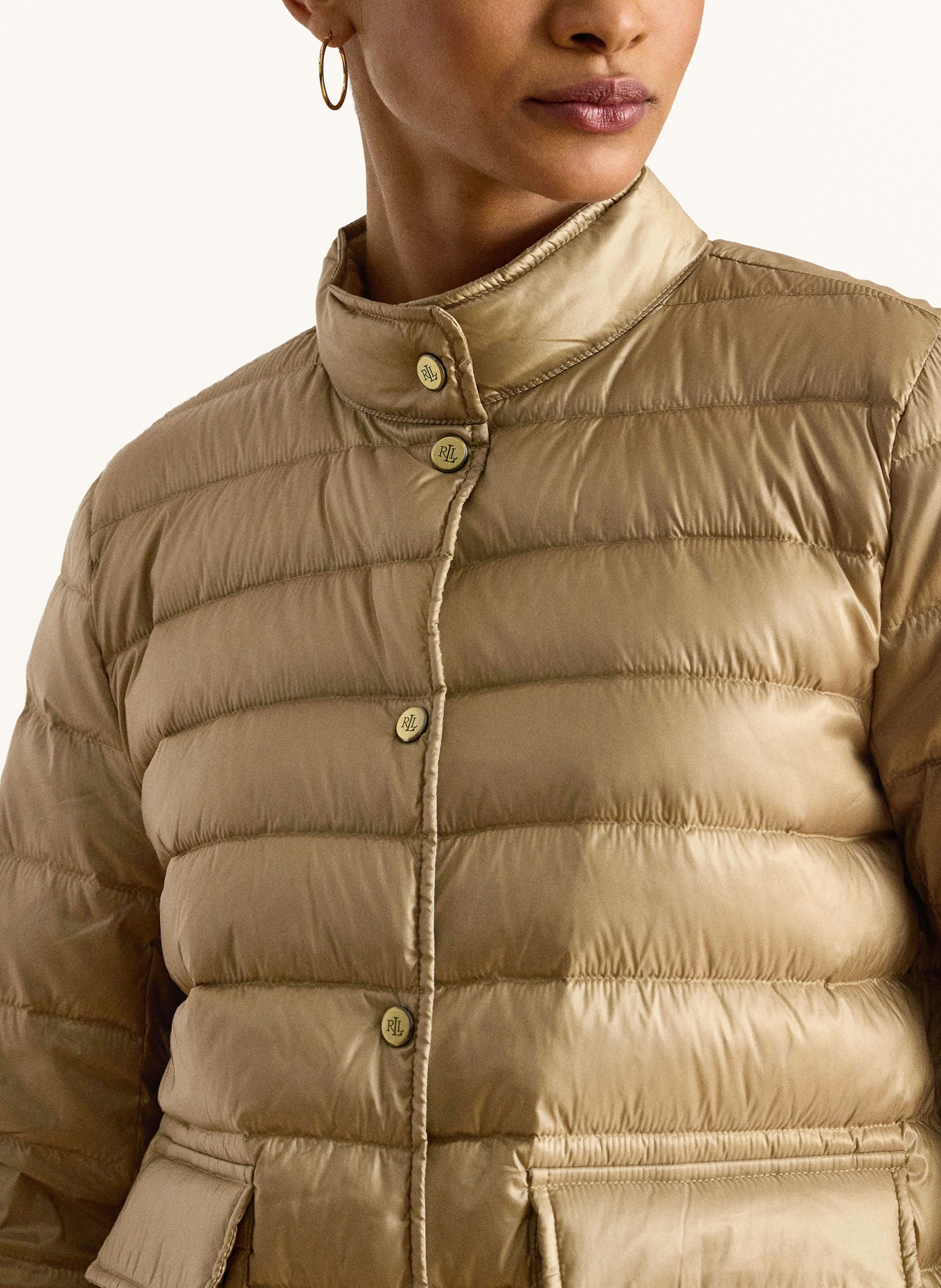 LAUREN RALPH LAUREN Kurtka puchowa: BEŻOWY