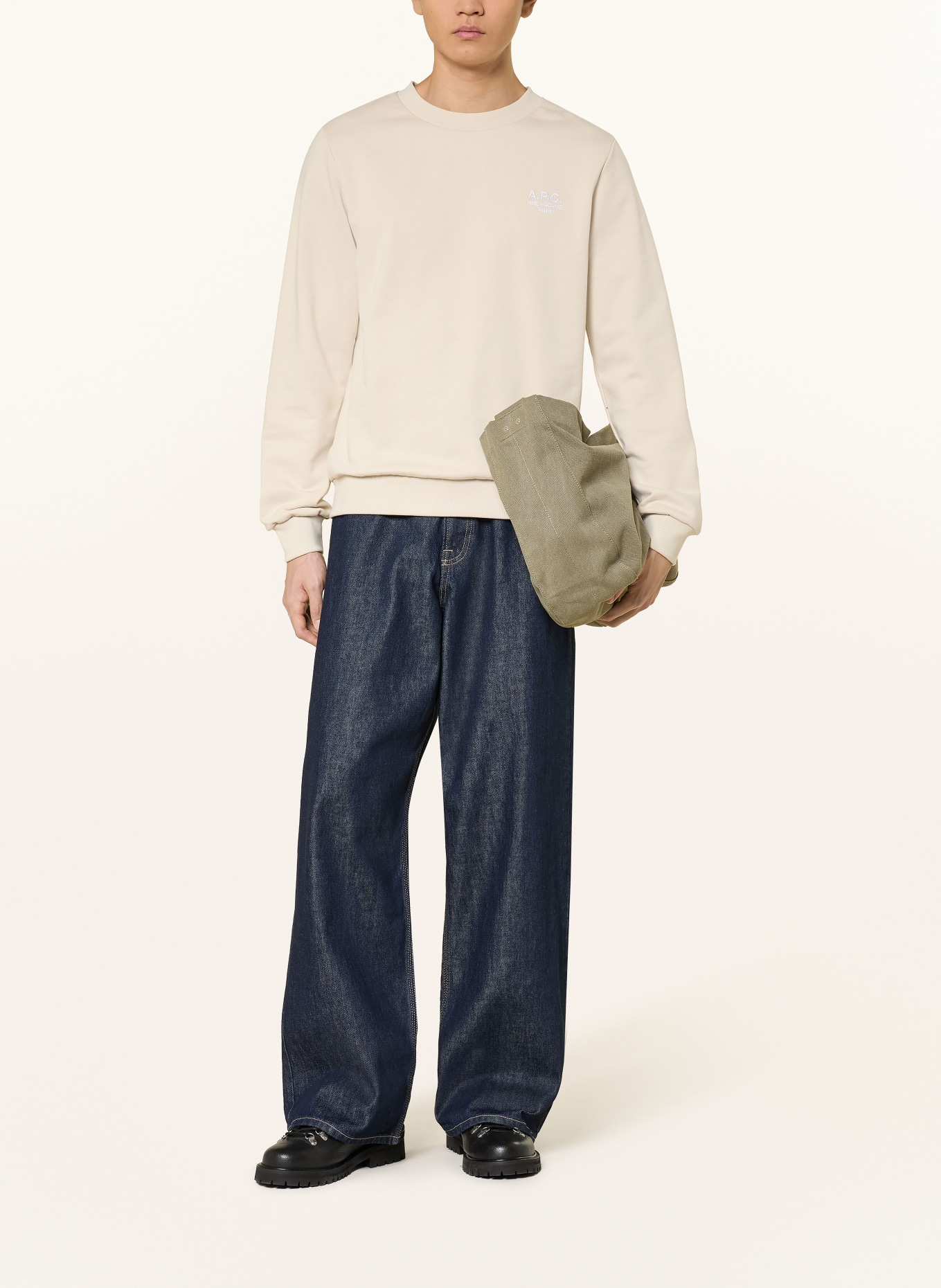A.P.C. Sweatshirt: CREME