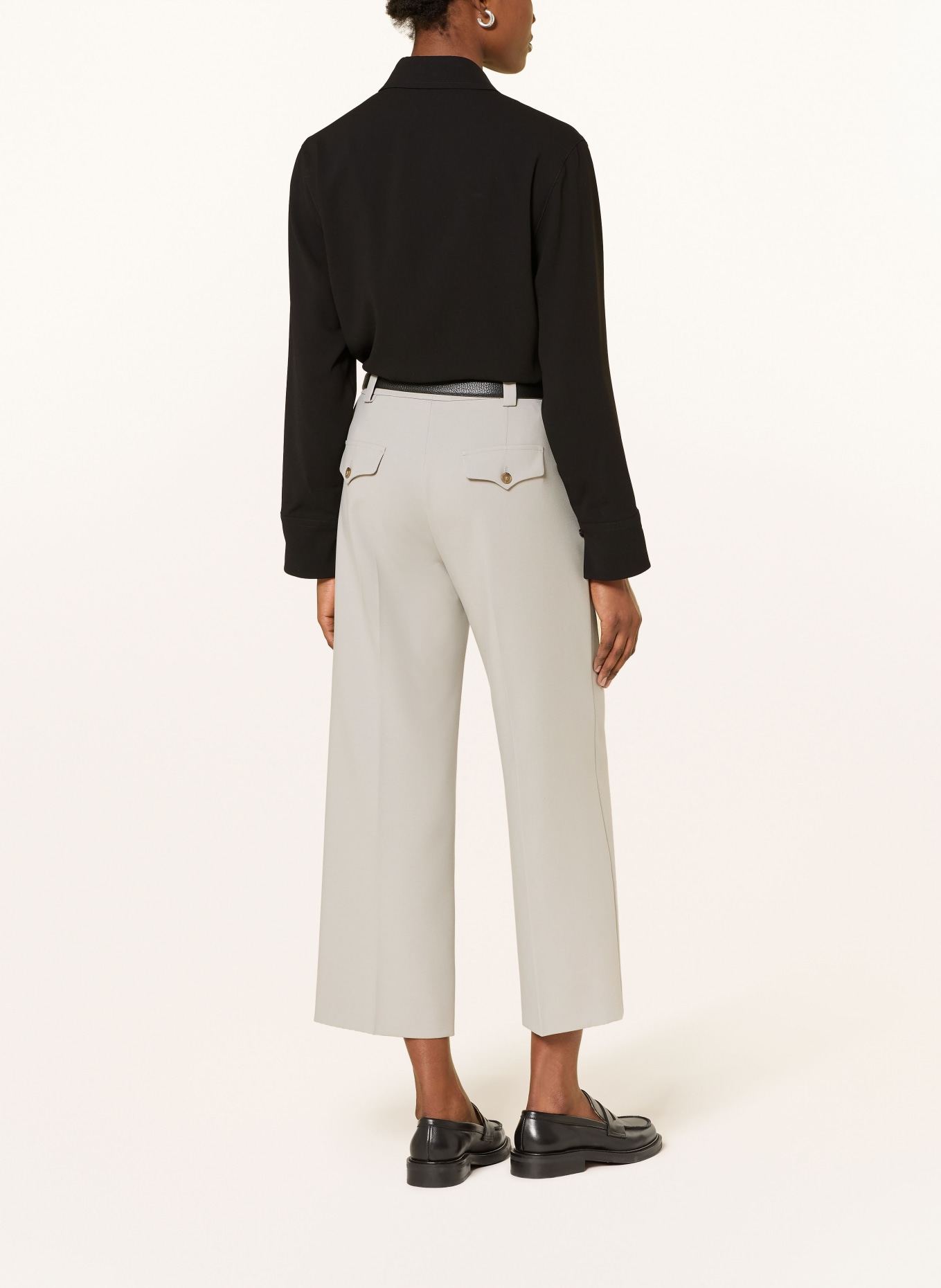 windsor. Culotte kalhoty: SVĚTLE ŠEDÁ