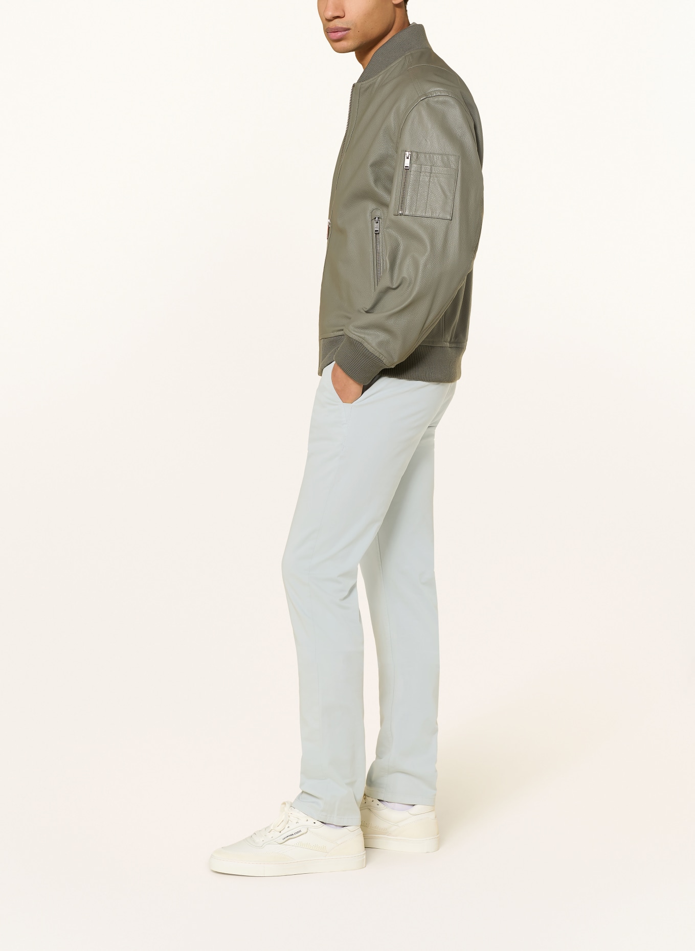 BOSS Chino CHINO Slim Fit: HELLGRÜN