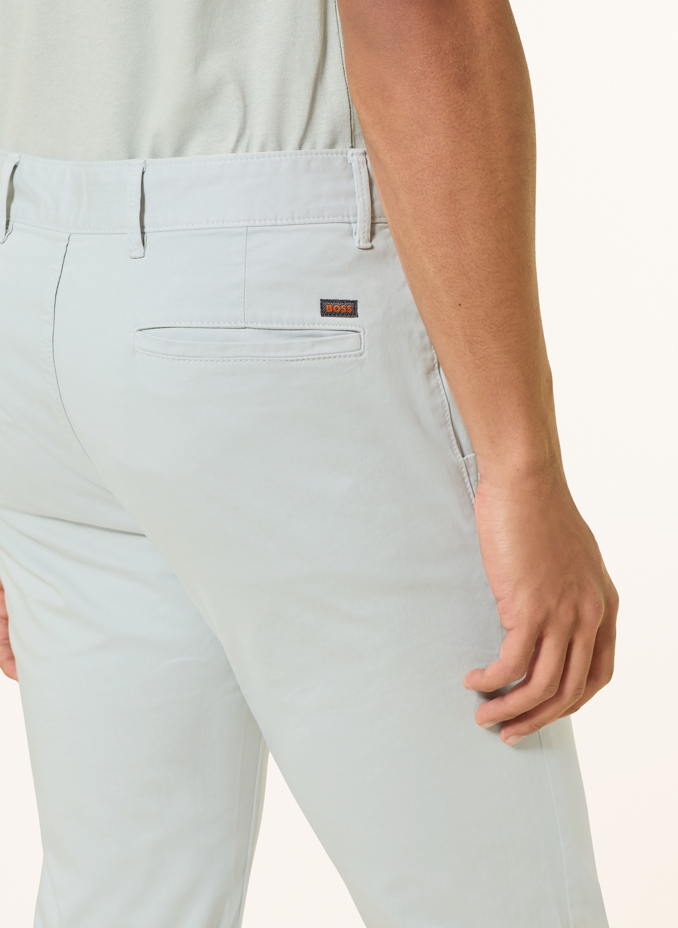 BOSS Chino CHINO Slim Fit: HELLGRÜN