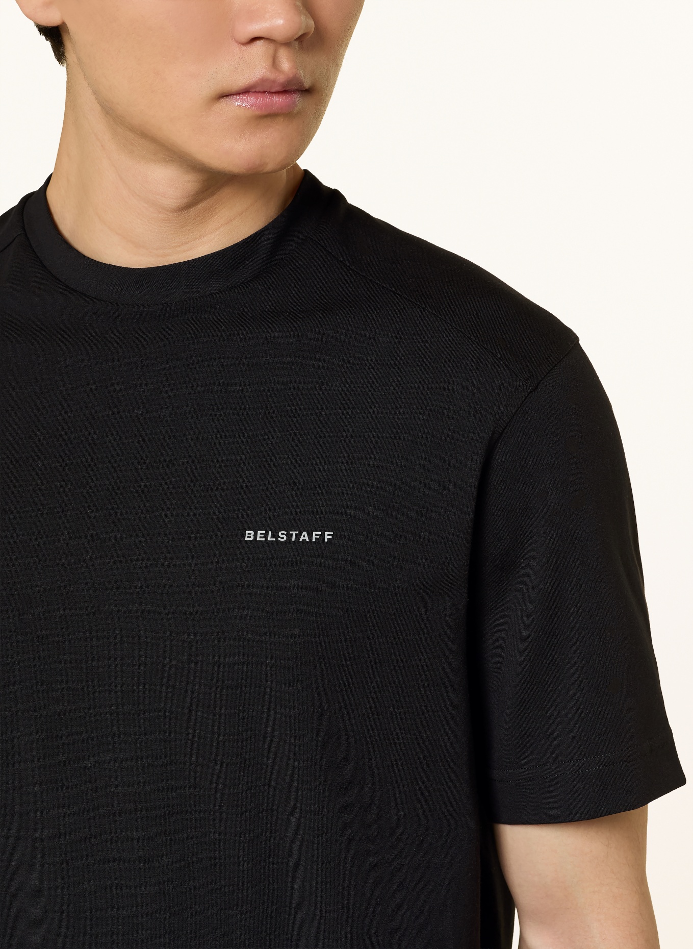 BELSTAFF T-shirt ALLOY: CZARNY