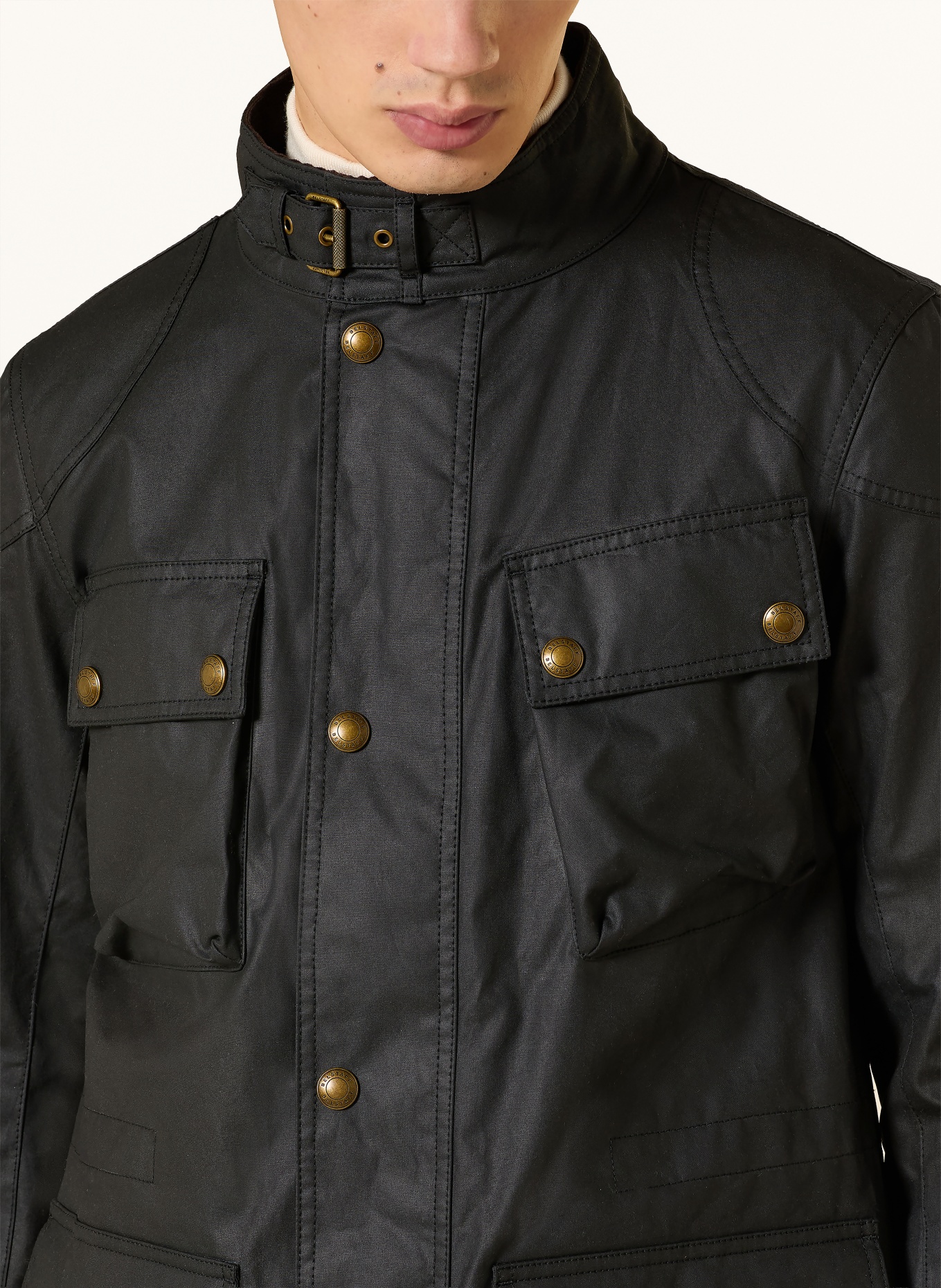 BELSTAFF Field jacket FIELDMASTER: BLACK