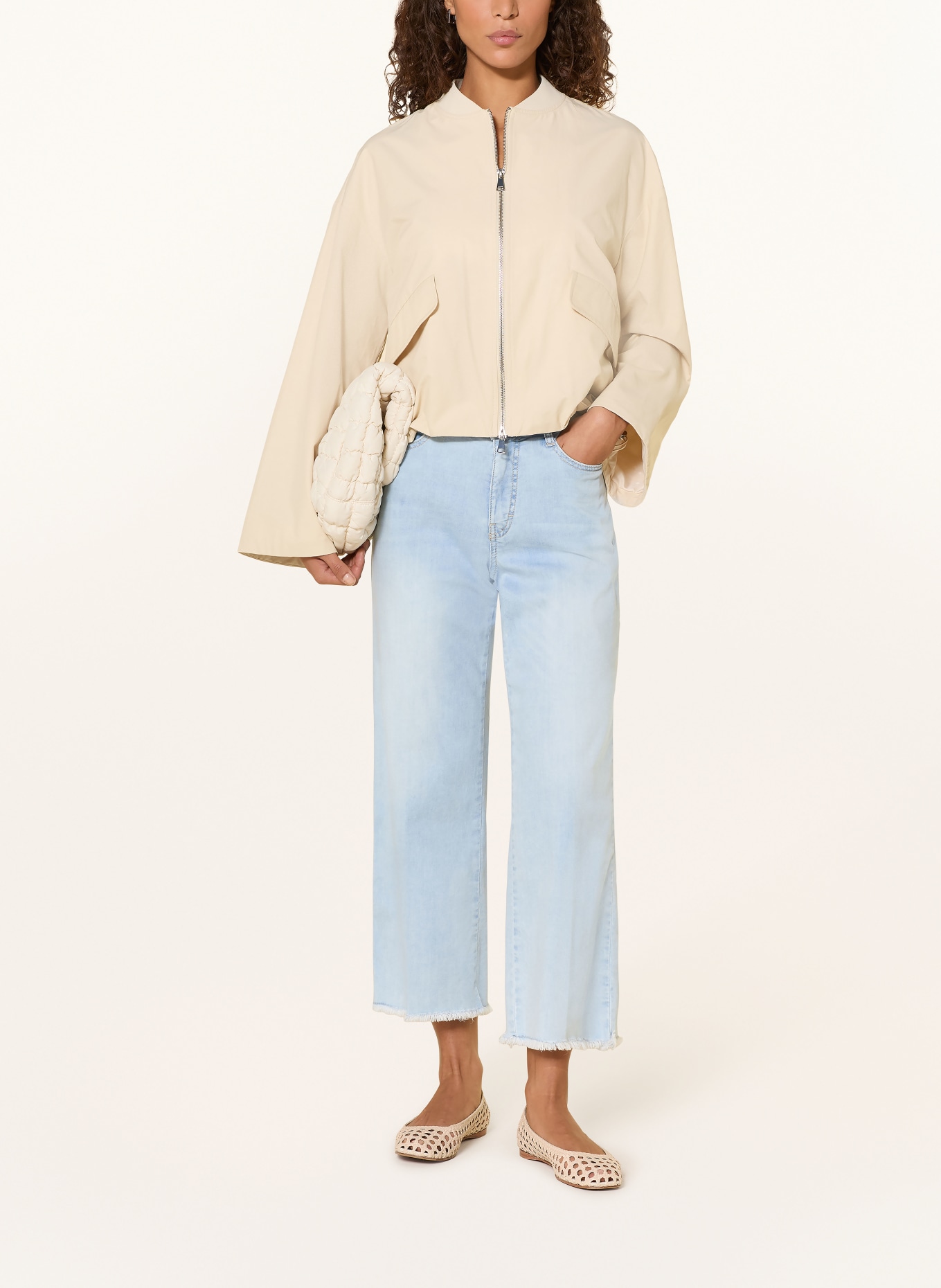 MAC Jeans-Culotte DREAM: D237 light azure blue