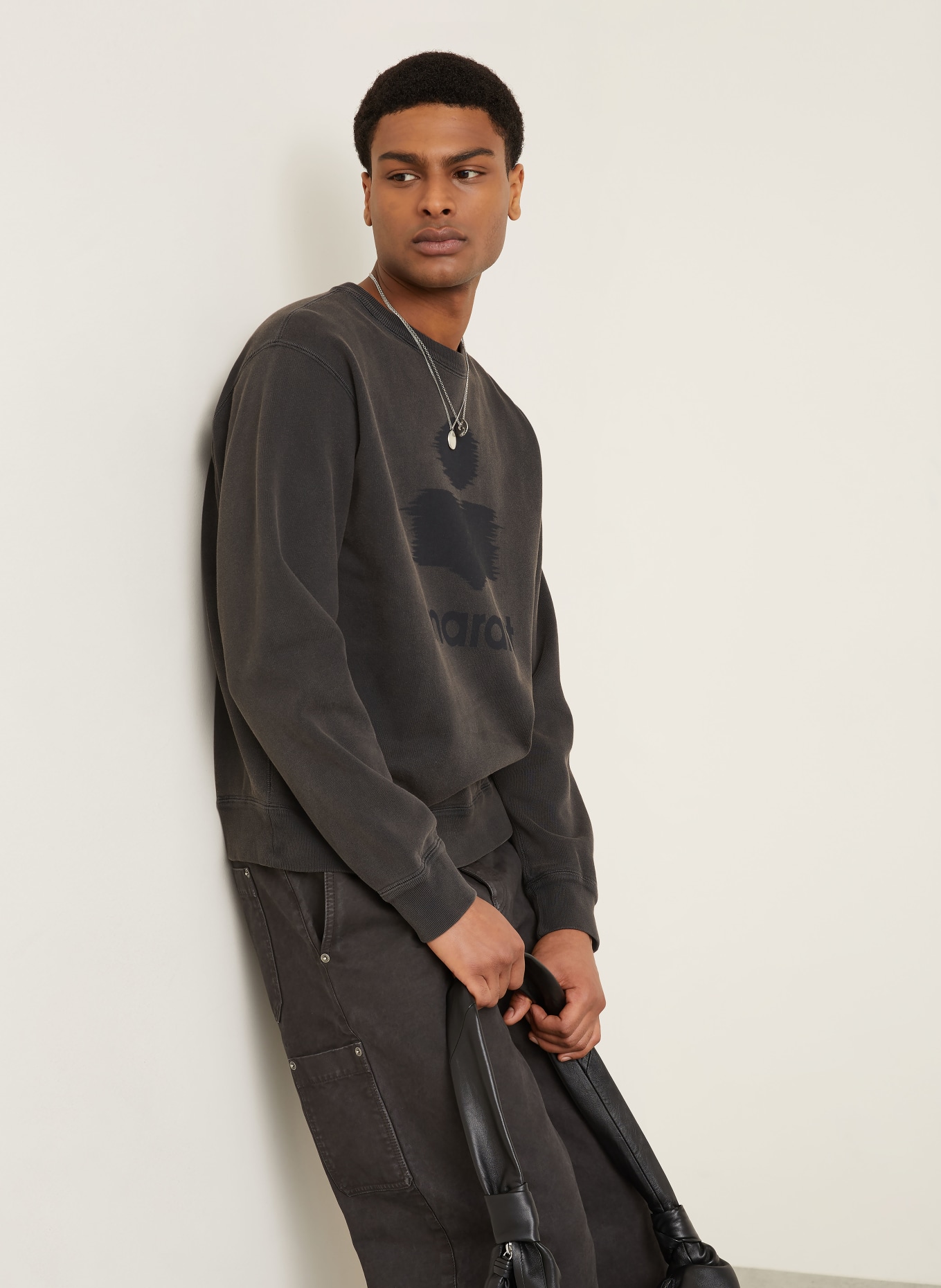 ISABEL MARANT Sweatshirt MIKOY: DARK GRAY