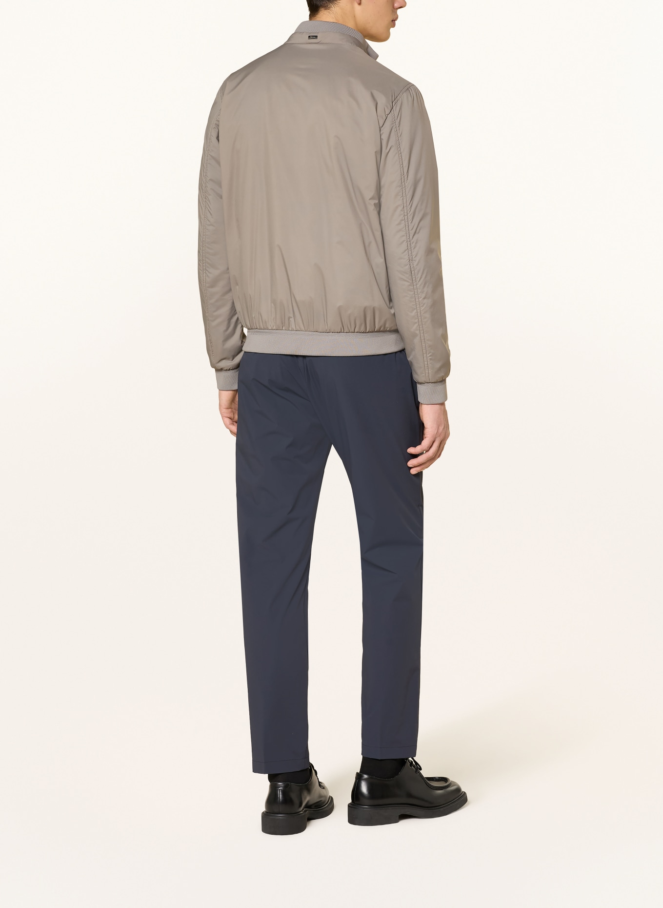 HERNO Chino Regular Fit: DUNKELBLAU