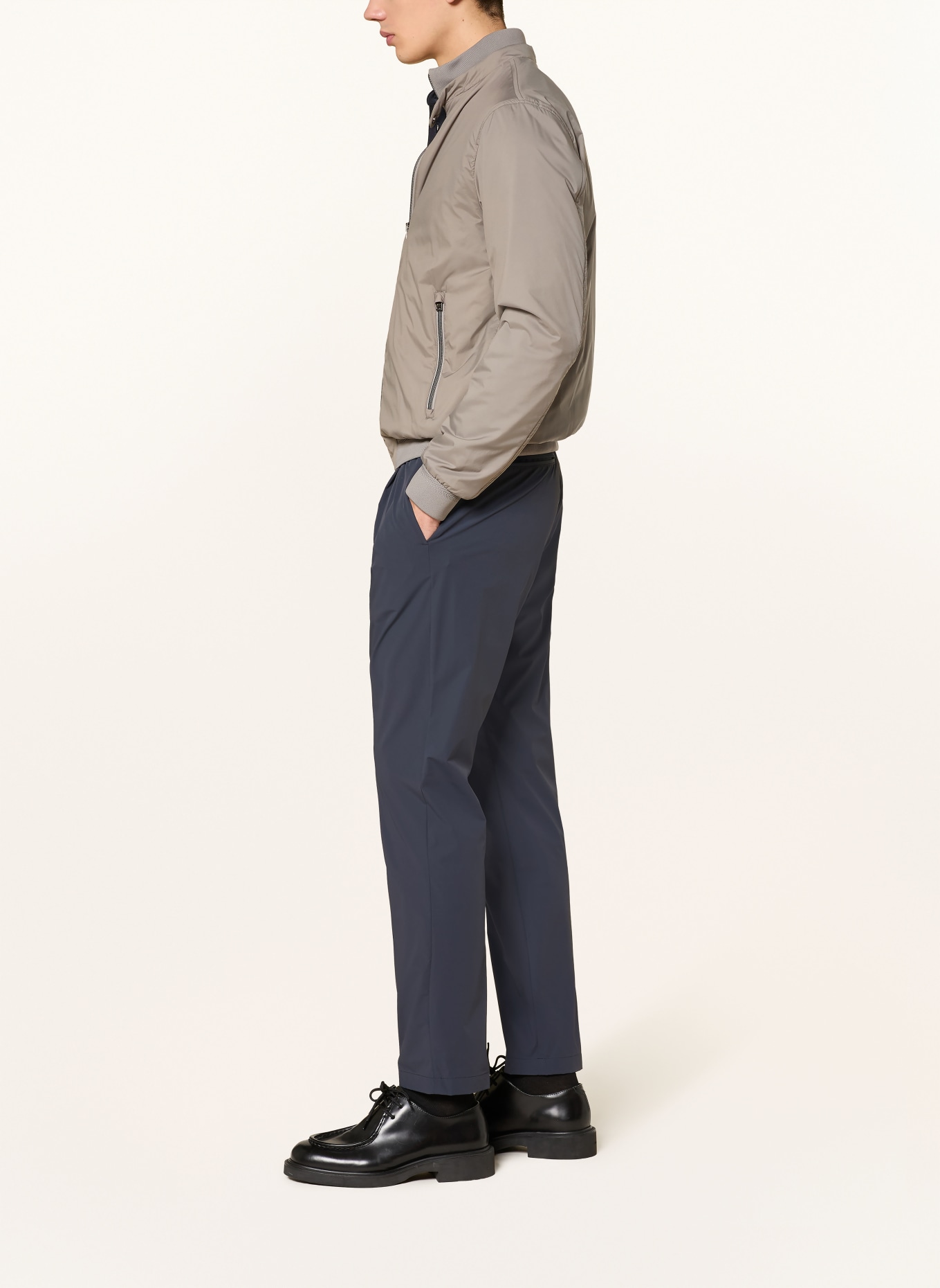 HERNO Chino Regular Fit: DUNKELBLAU