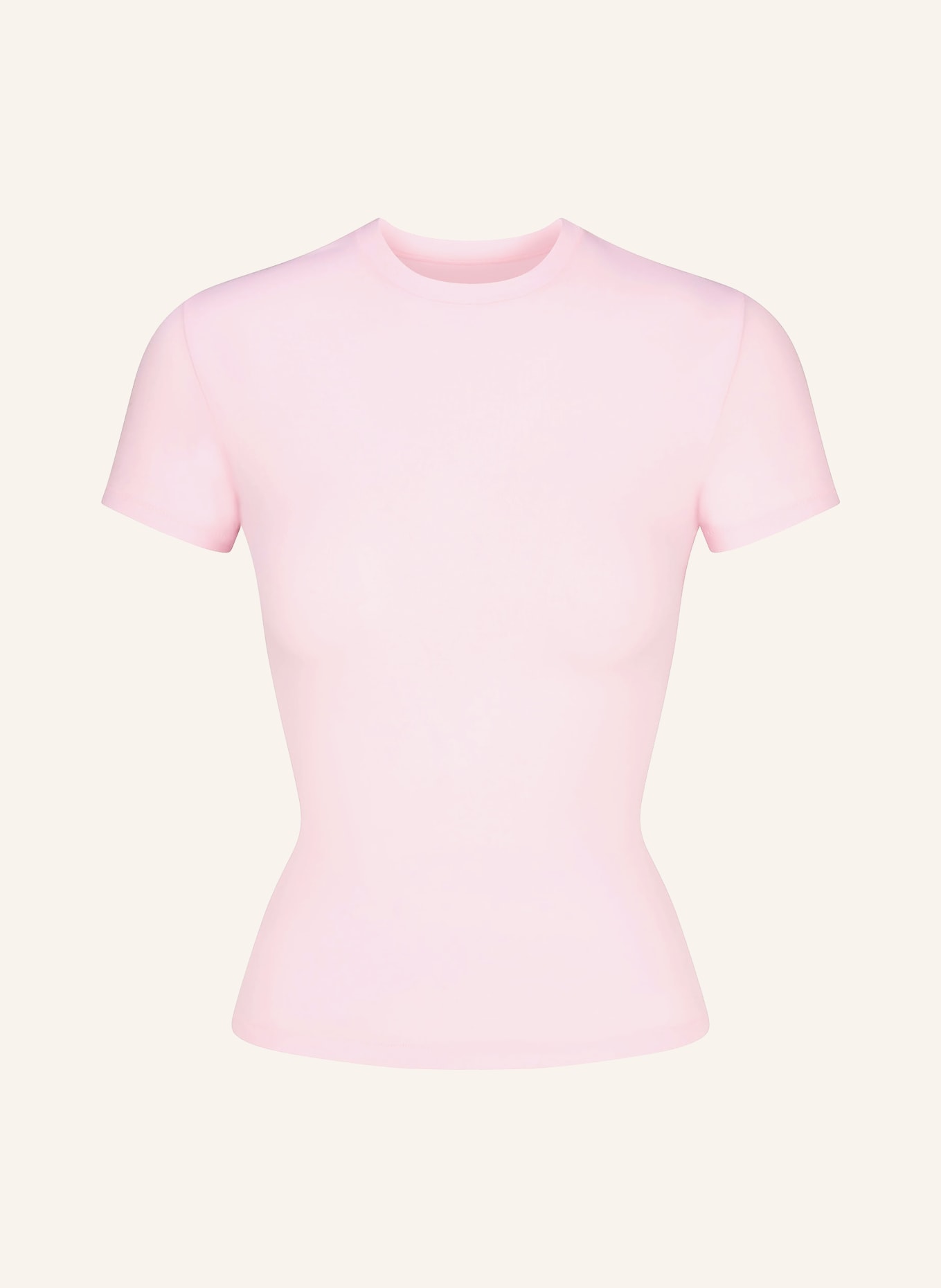 SKIMS COTTON JERSEY lounge shirt: CHERRY BLOSSOM