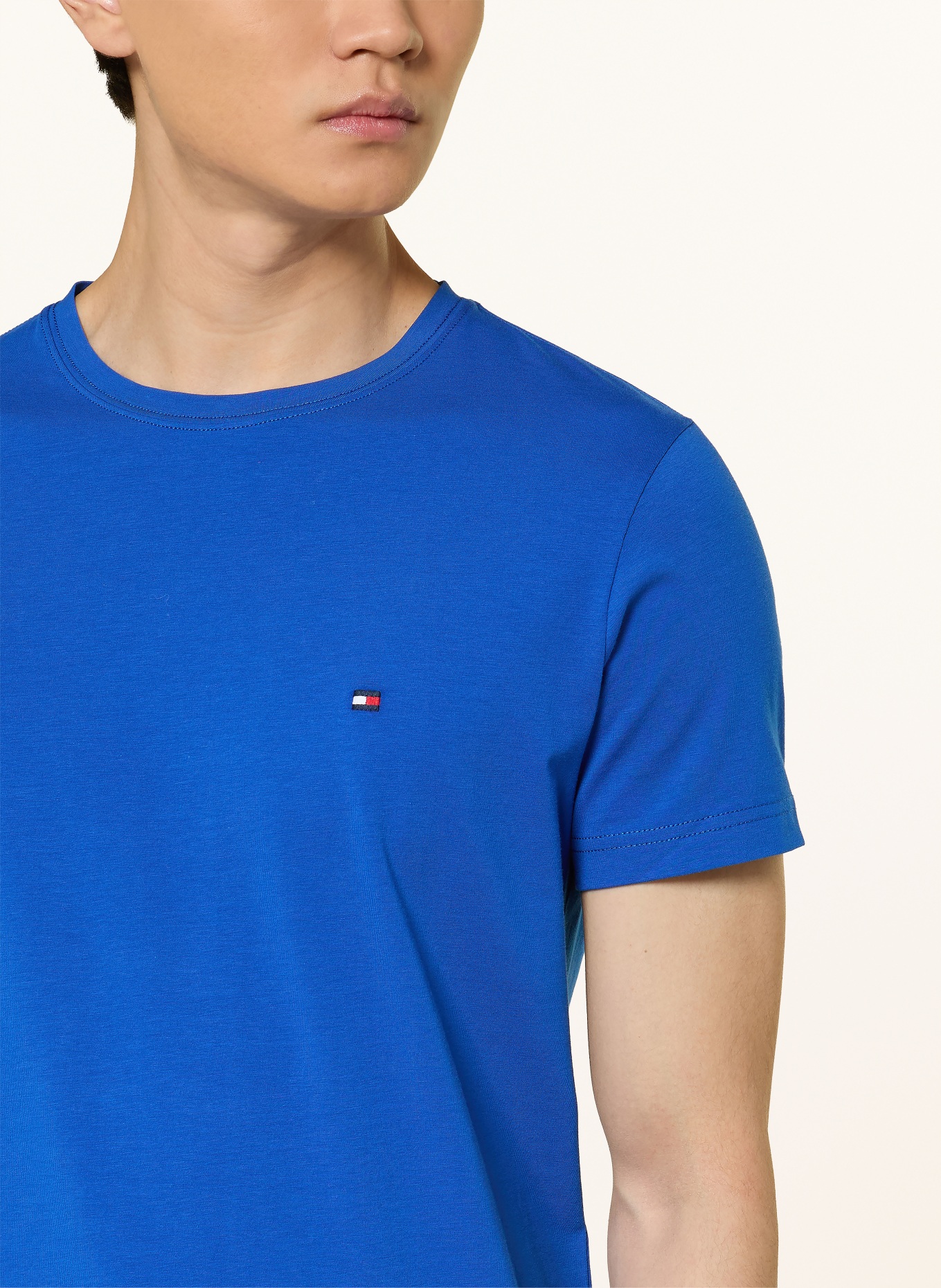 TOMMY HILFIGER Tričko: MODRÁ