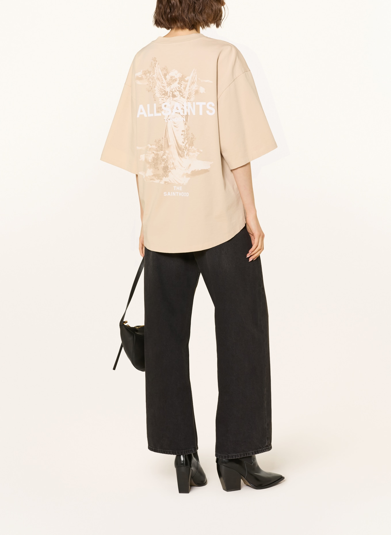 ALLSAINTS Oversized-Shirt AMELIE: BEIGE