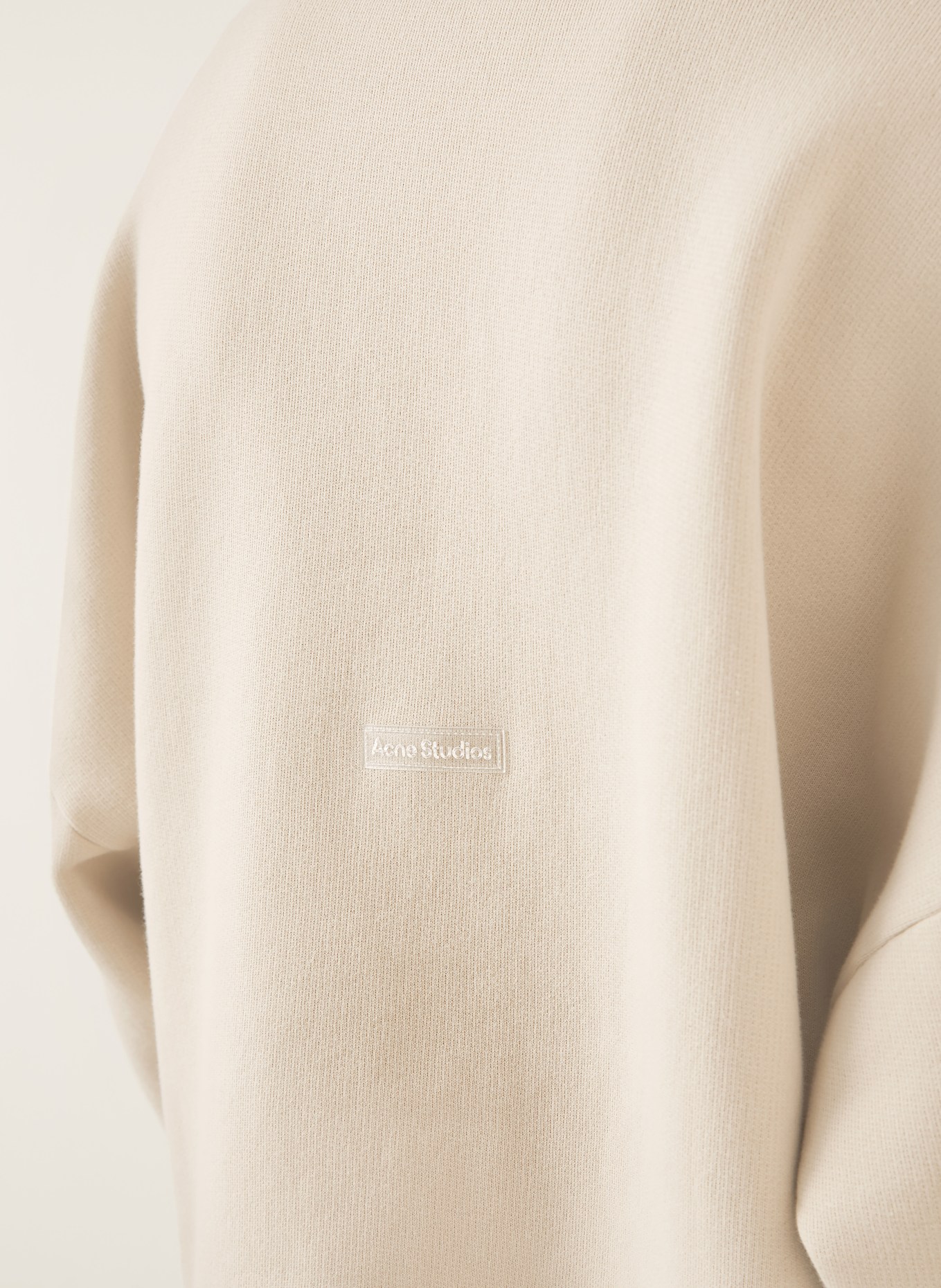 Acne Studios Sweatshirt: BEIGE