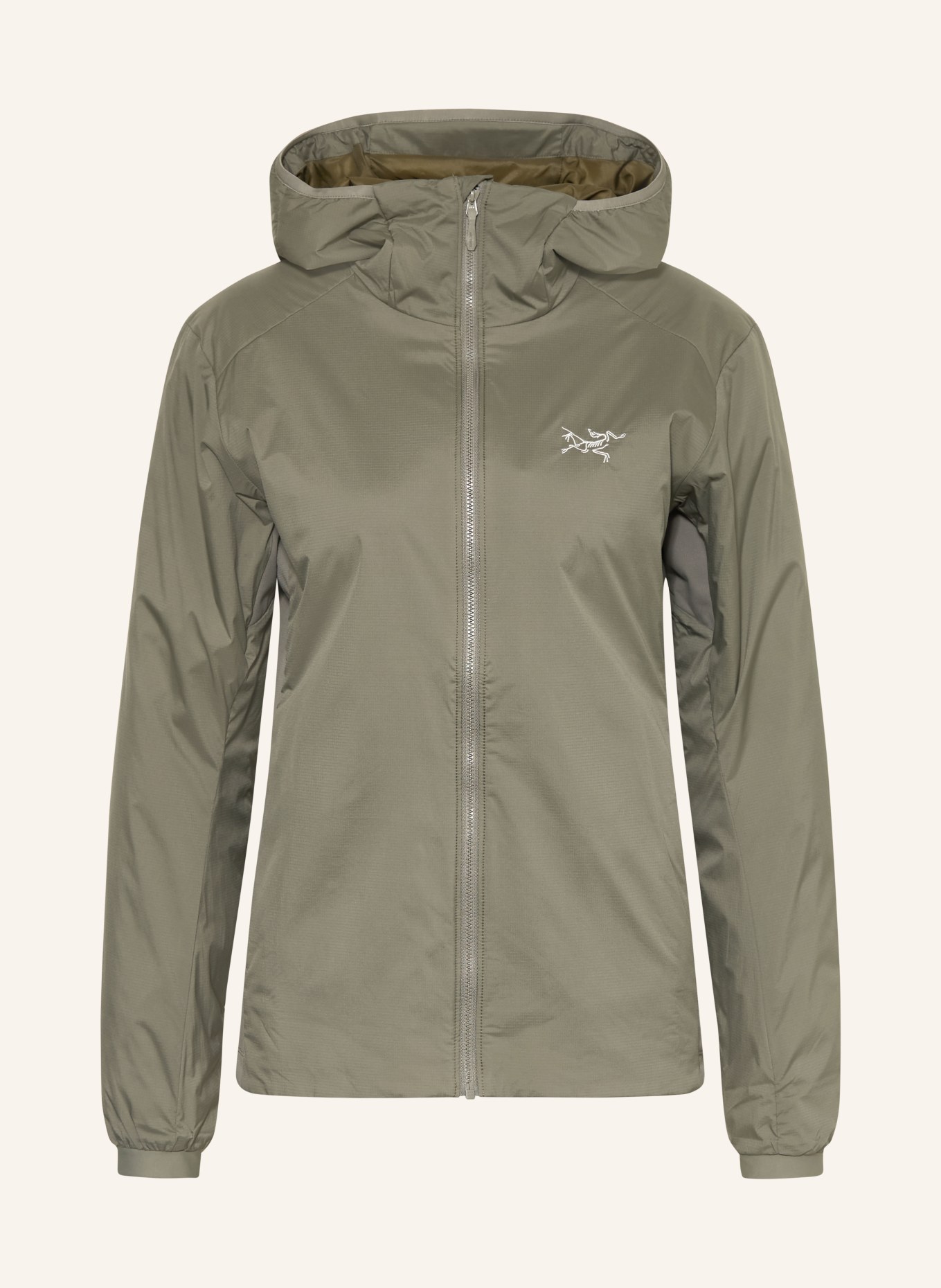 ARC'TERYX Funktionsjacke ATOM HOODY: OLIV
