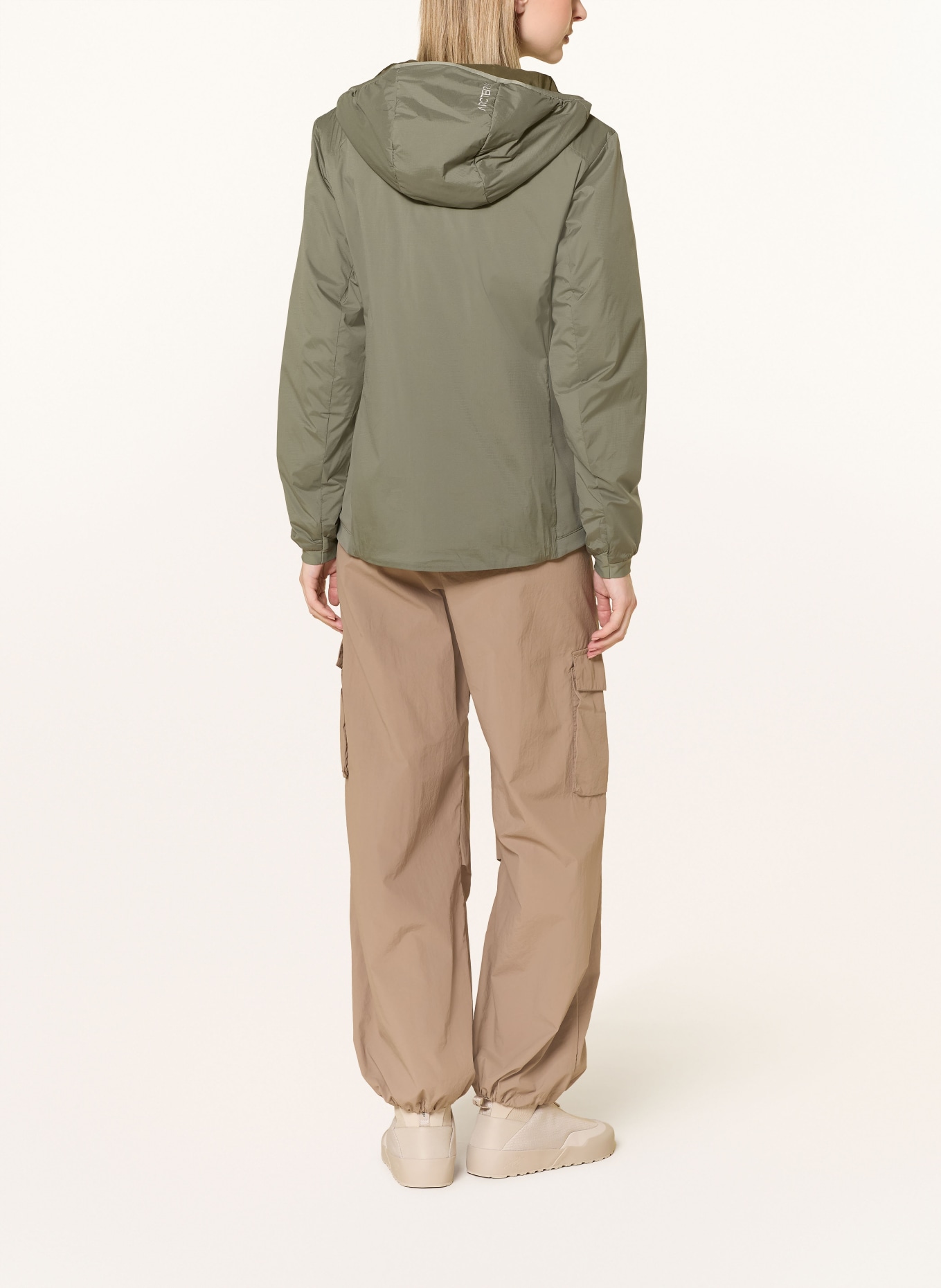 ARC'TERYX Funktionsjacke ATOM HOODY: OLIV