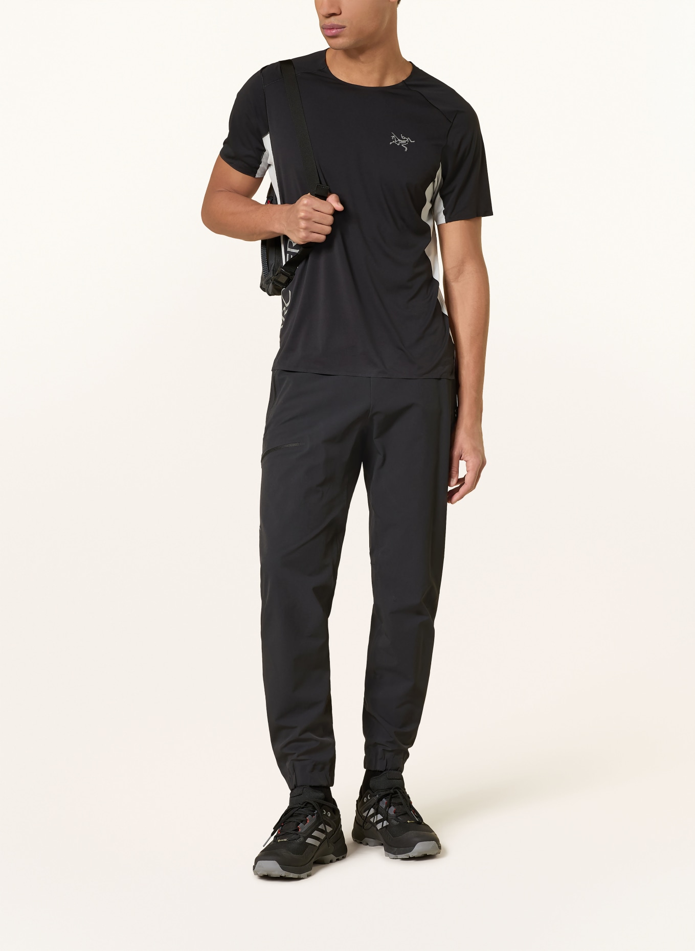 ARC'TERYX T-Shirt NORVAN: SCHWARZ