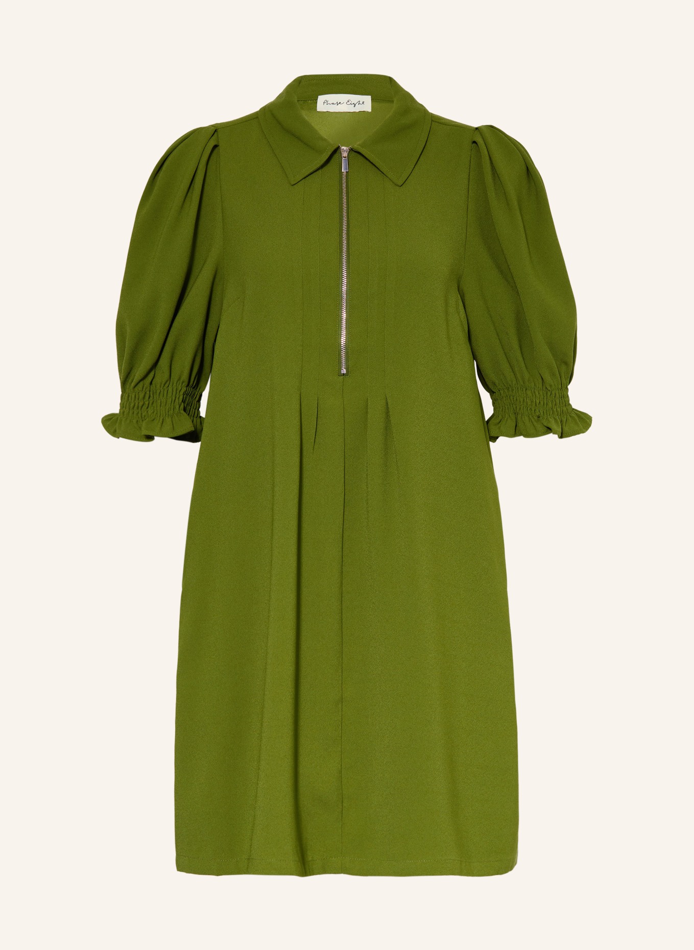 Phase Eight Šaty CANDICE s 3/4 rukávem: OLIVOVÁ