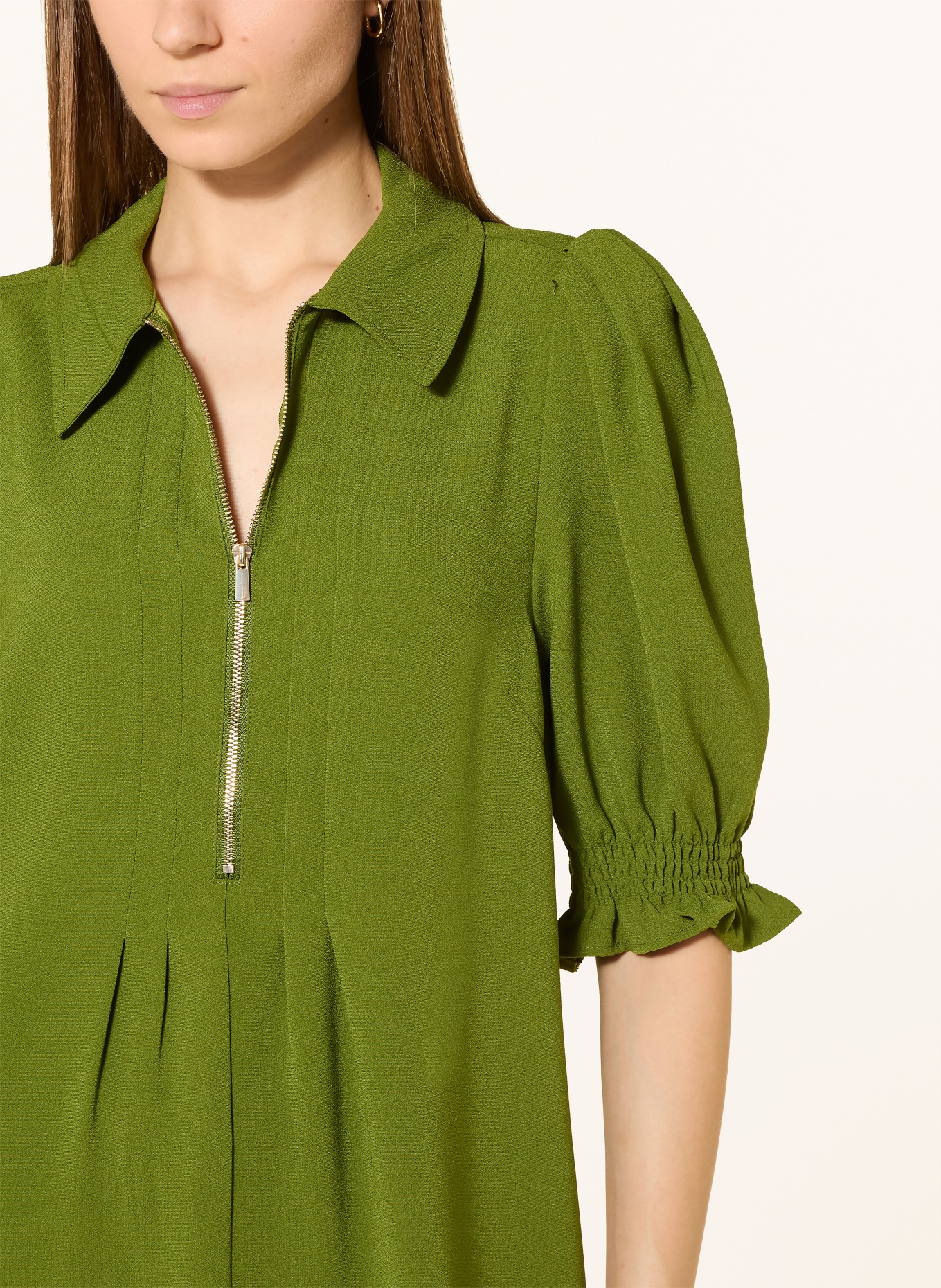 Phase Eight Šaty CANDICE s 3/4 rukávem: OLIVOVÁ