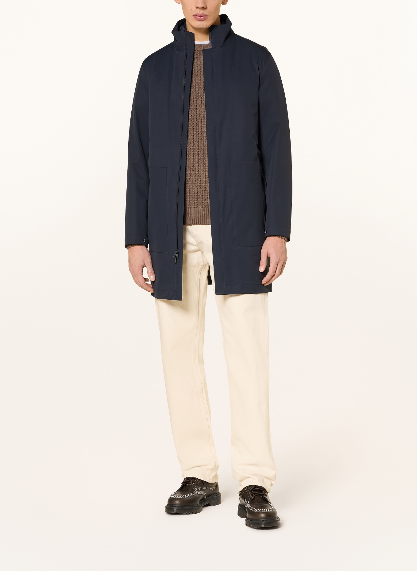 WOOLRICH Płaszcz 2 w 1: GRANATOWY