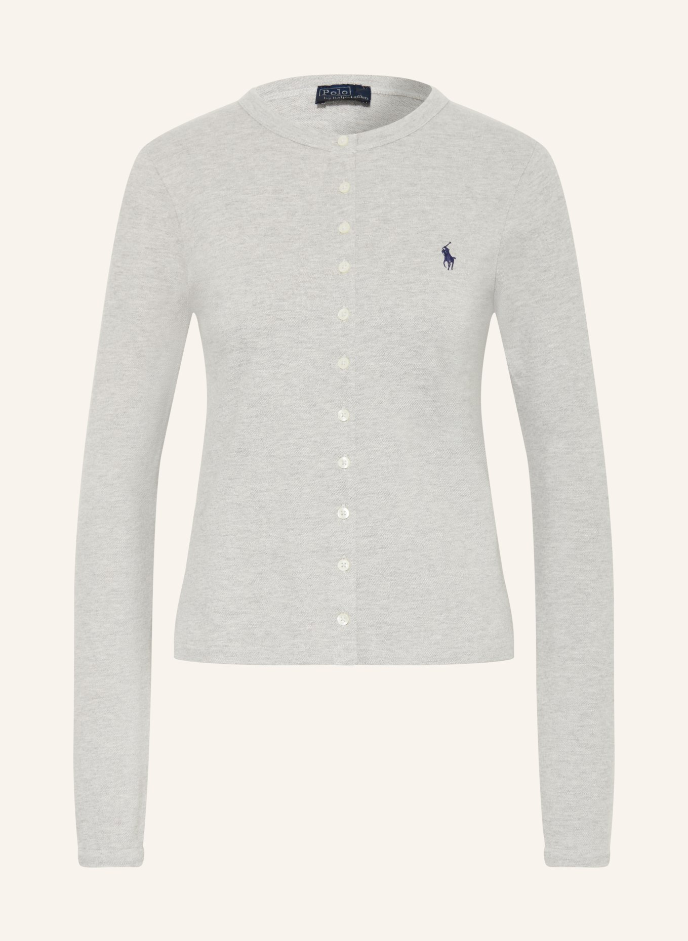 POLO RALPH LAUREN Cardigan: GRAY
