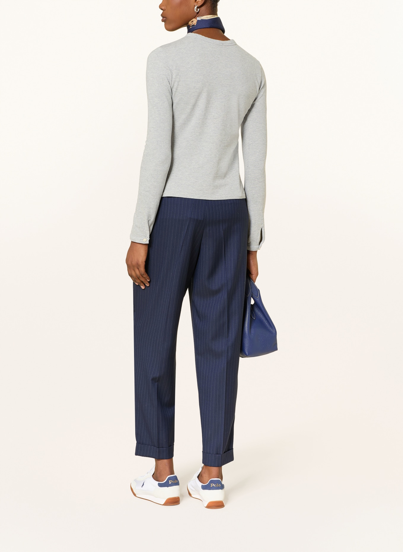 POLO RALPH LAUREN Cardigan: GRAY