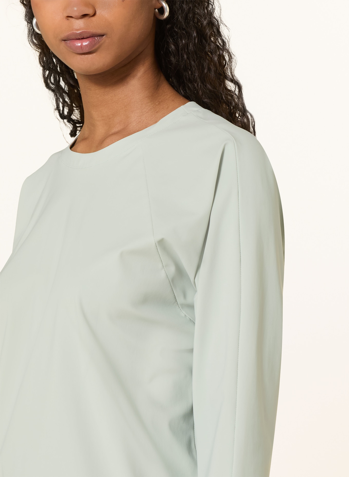 RAFFAELLO ROSSI Shirt GRAZIA mit 3/4-Arm: HELLGRÜN